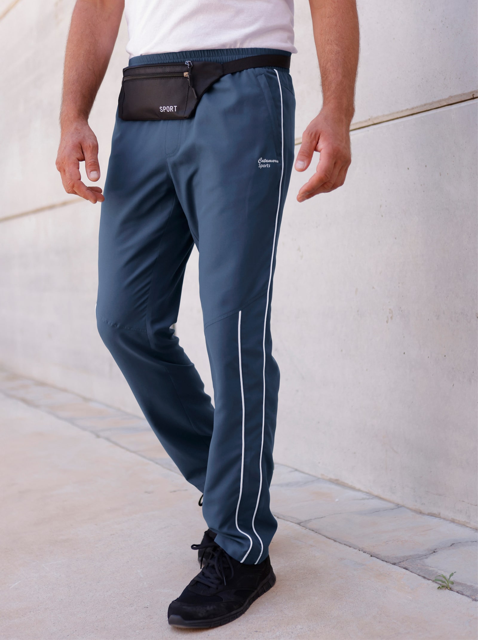 Catamaran Sports Freizeithose inklusive Bauchtasche - dunkelblau