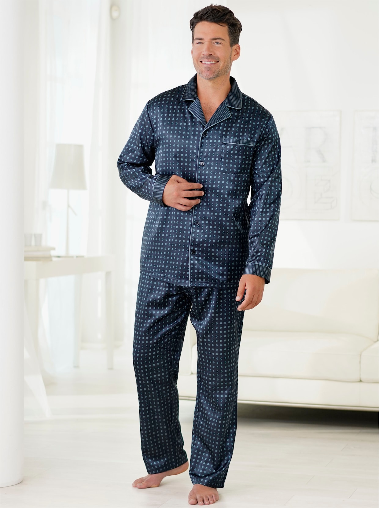 KINGsCLUB Pyjama - donkerblauw