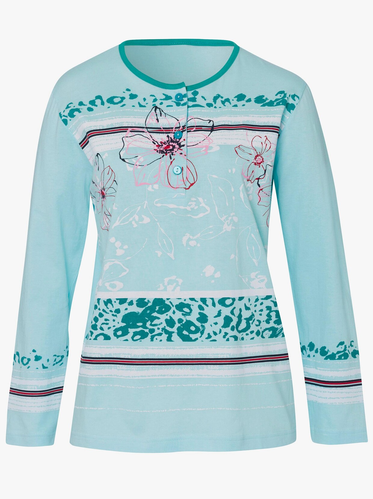 Top Ten Pyjama - mint geprint