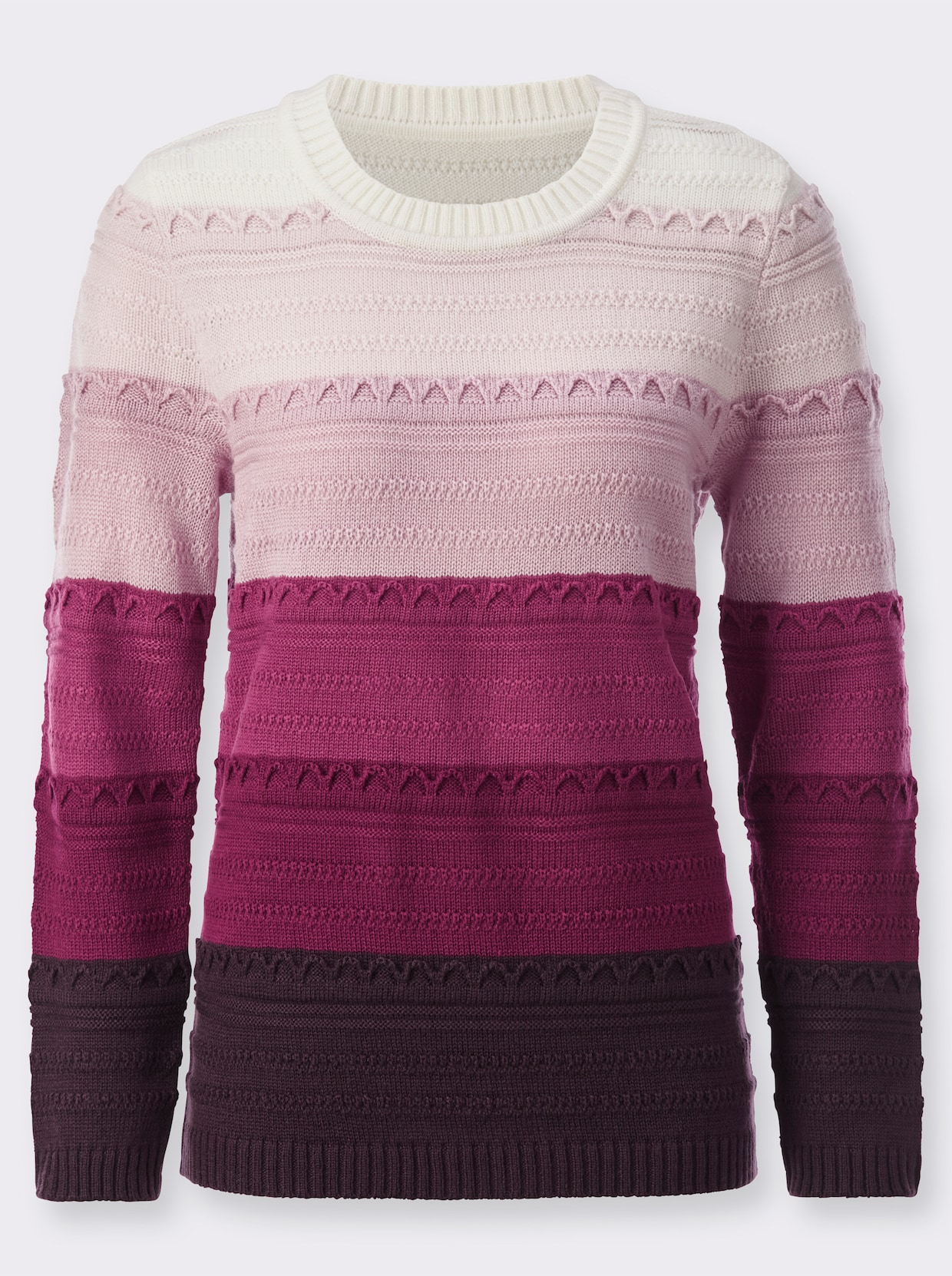 Pullover - erika-gemustert