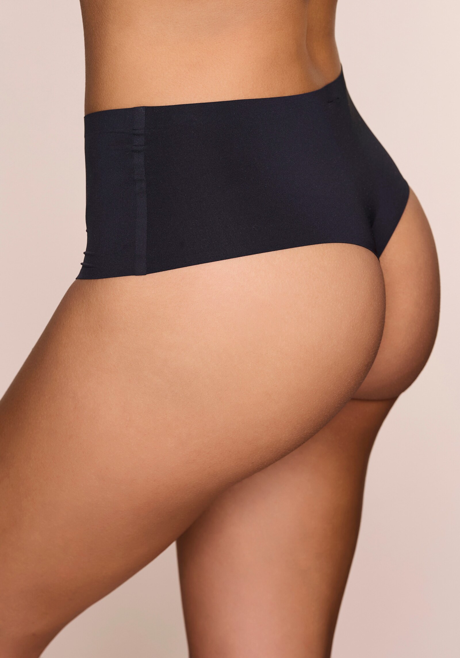 LASCANA High waist string - zwart 2x