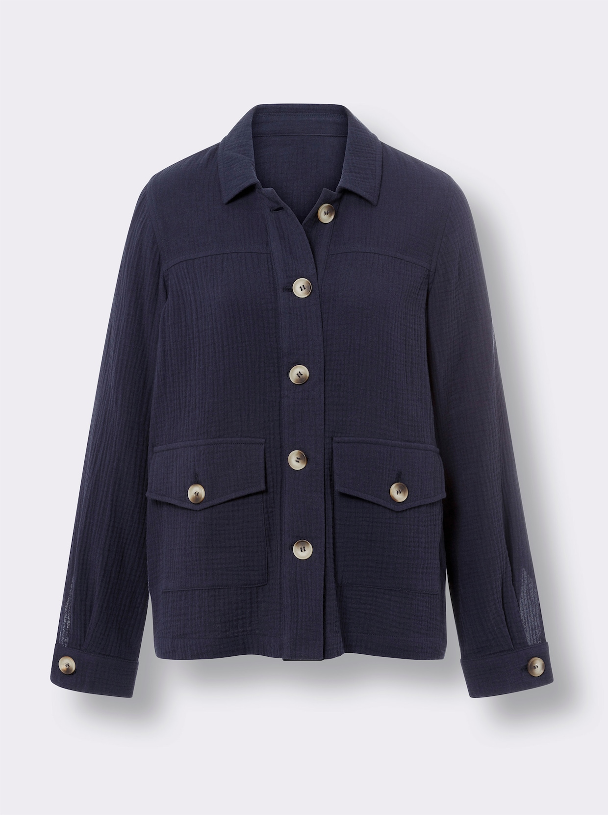 heine Veste chemisier - marine