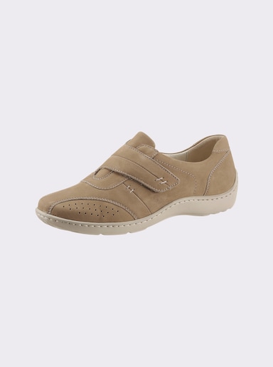 Waldläufer Klettschuh - taupe