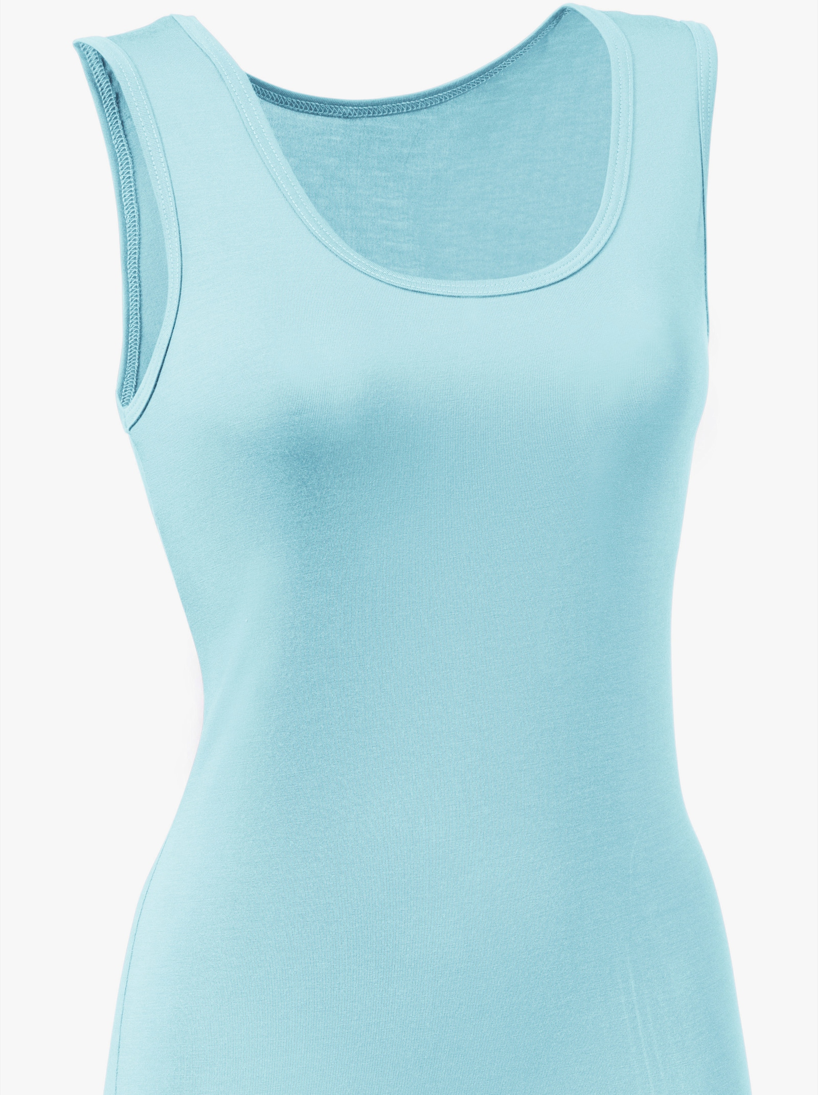 wäschepur Achseltop mit breiten Trägern - mint