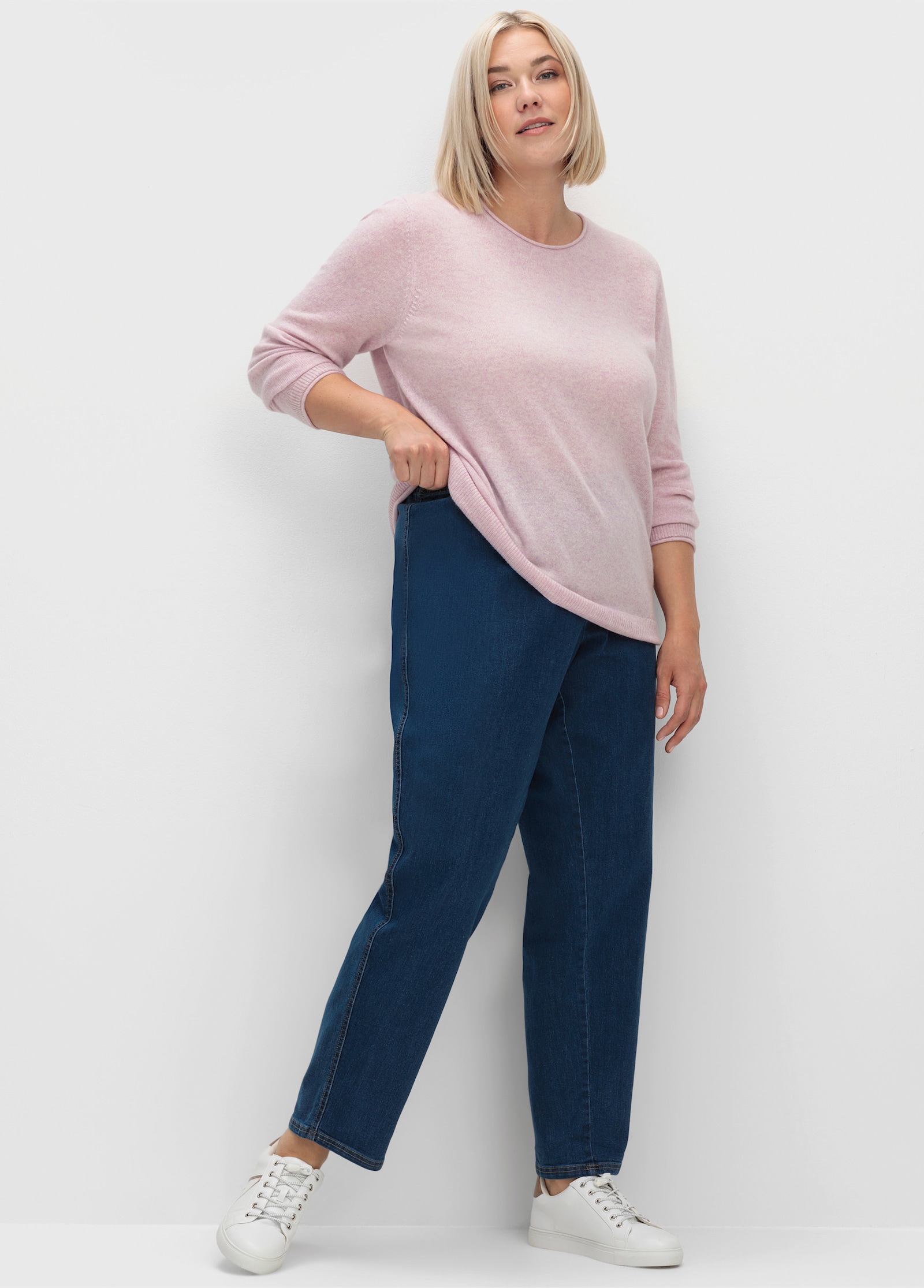 Schlupfjeans in Stretch-Qualität - dark blue