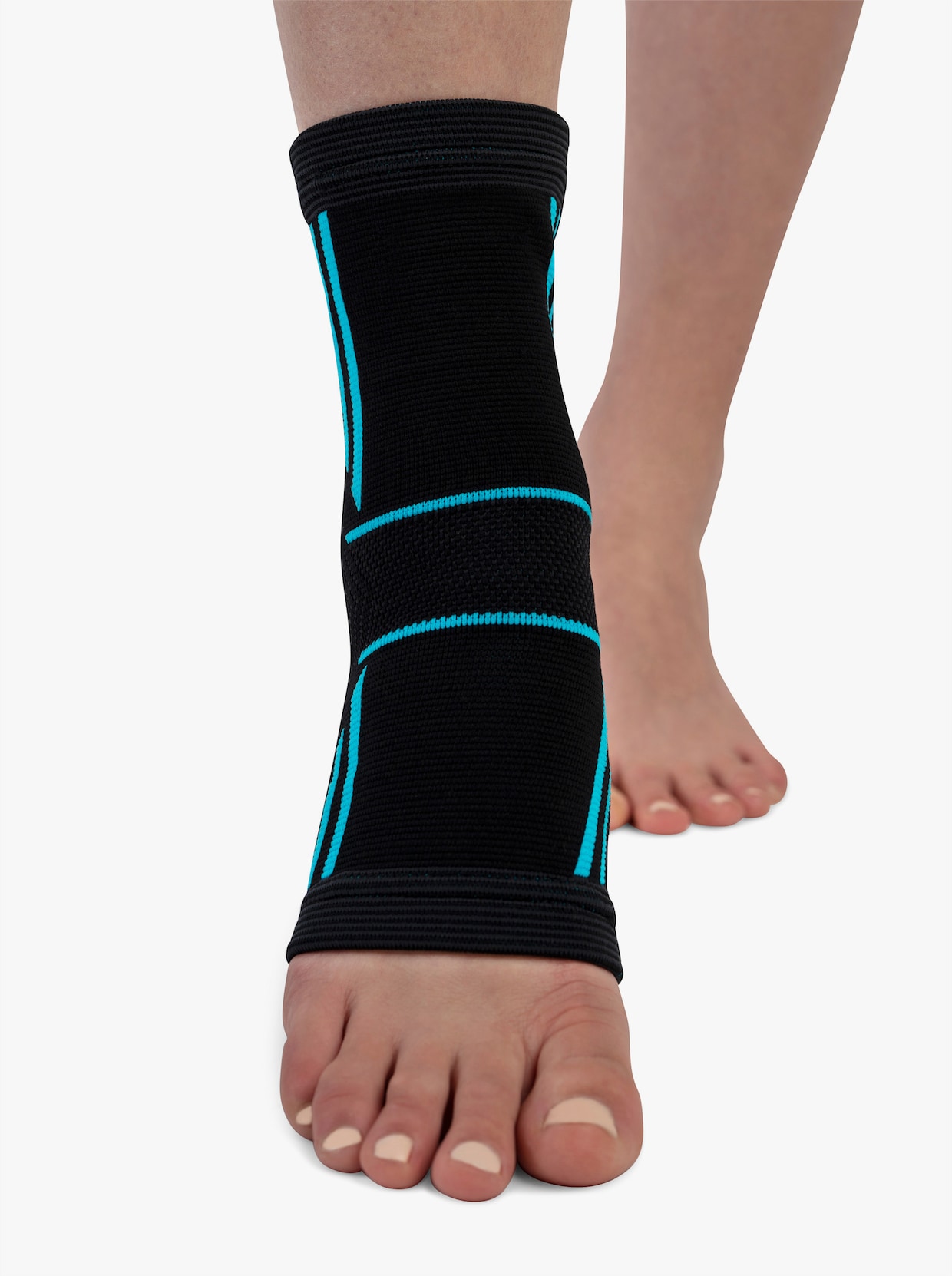 Elastische Knöchelbandage - schwarz