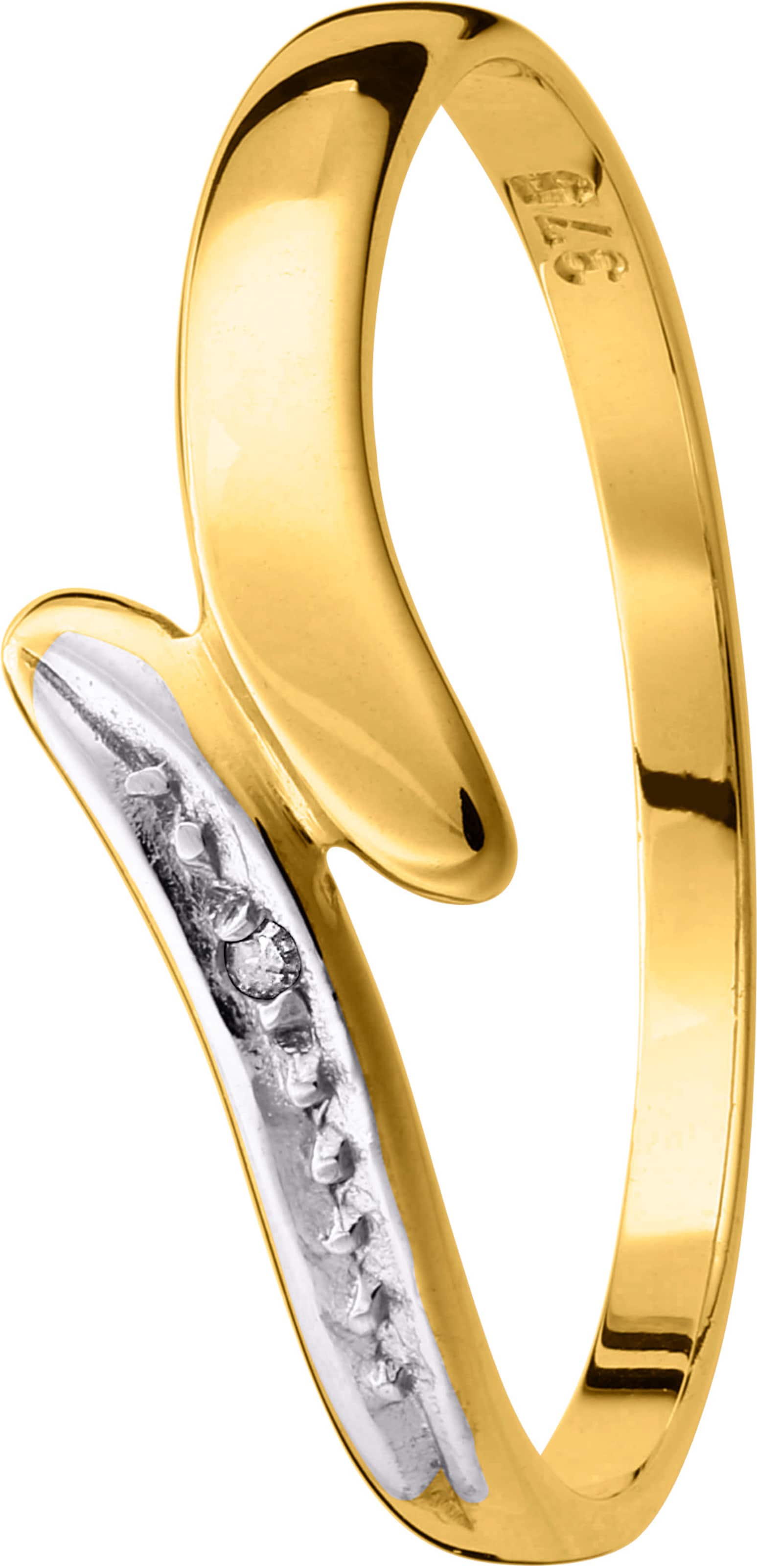 GOLD mit günstig Kaufen-Ring in Gelbgold 375 von heine. Ring in Gelbgold 375 von heine <![CDATA[Eine feine Kreation: Ring aus Gelbgold 375. Mit Diamant. Außergewöhnliches Dessin. Rhodiniert.]]>. 