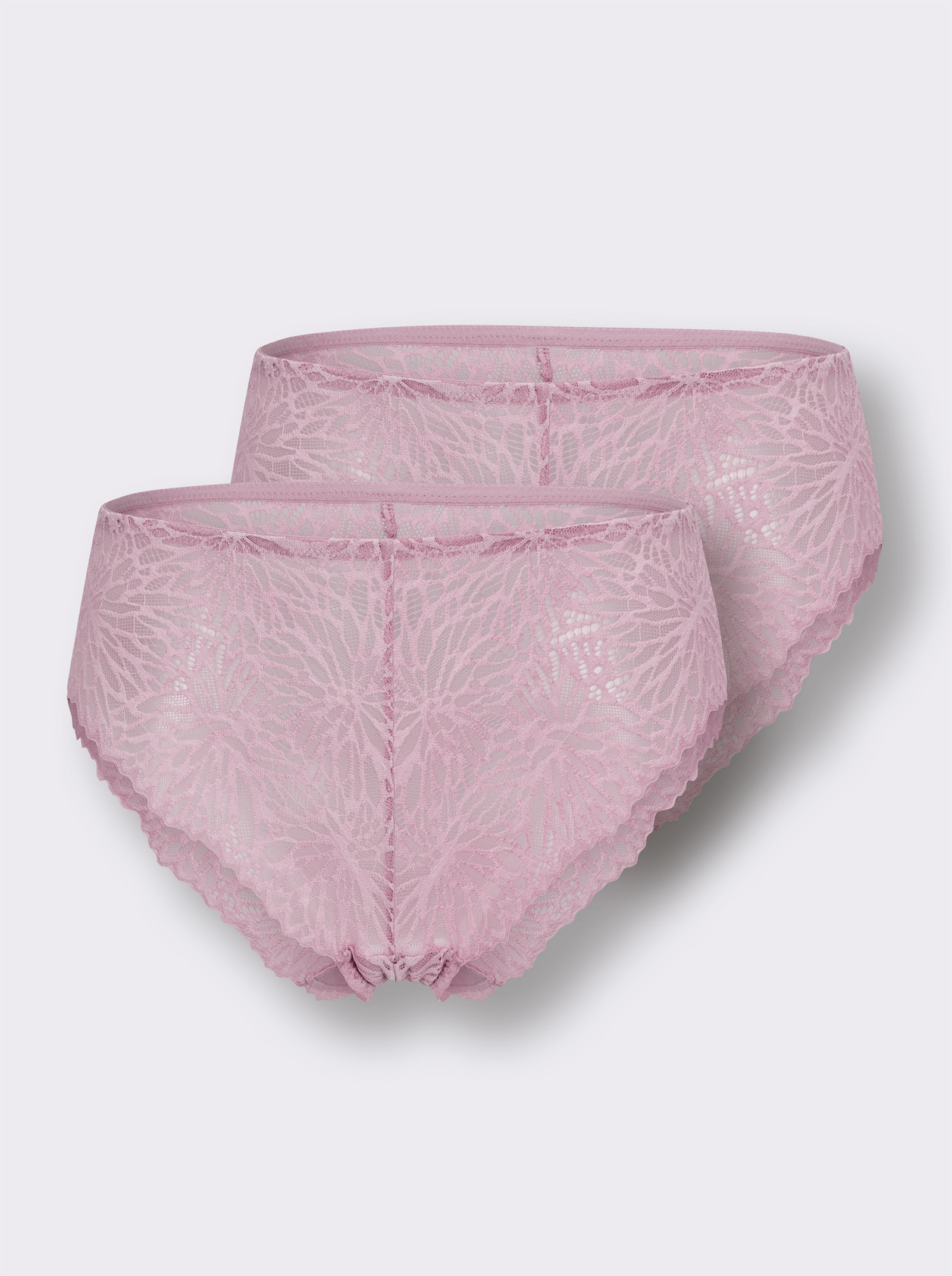 wäschepur Jazzpants mit elastischem Gummibund - mauve