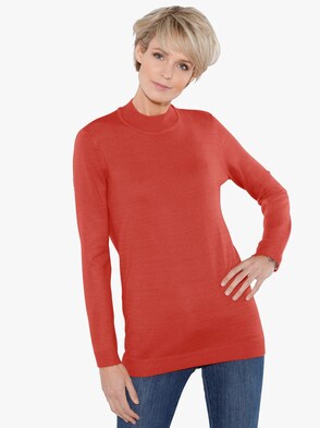 Pullover - terrakotta