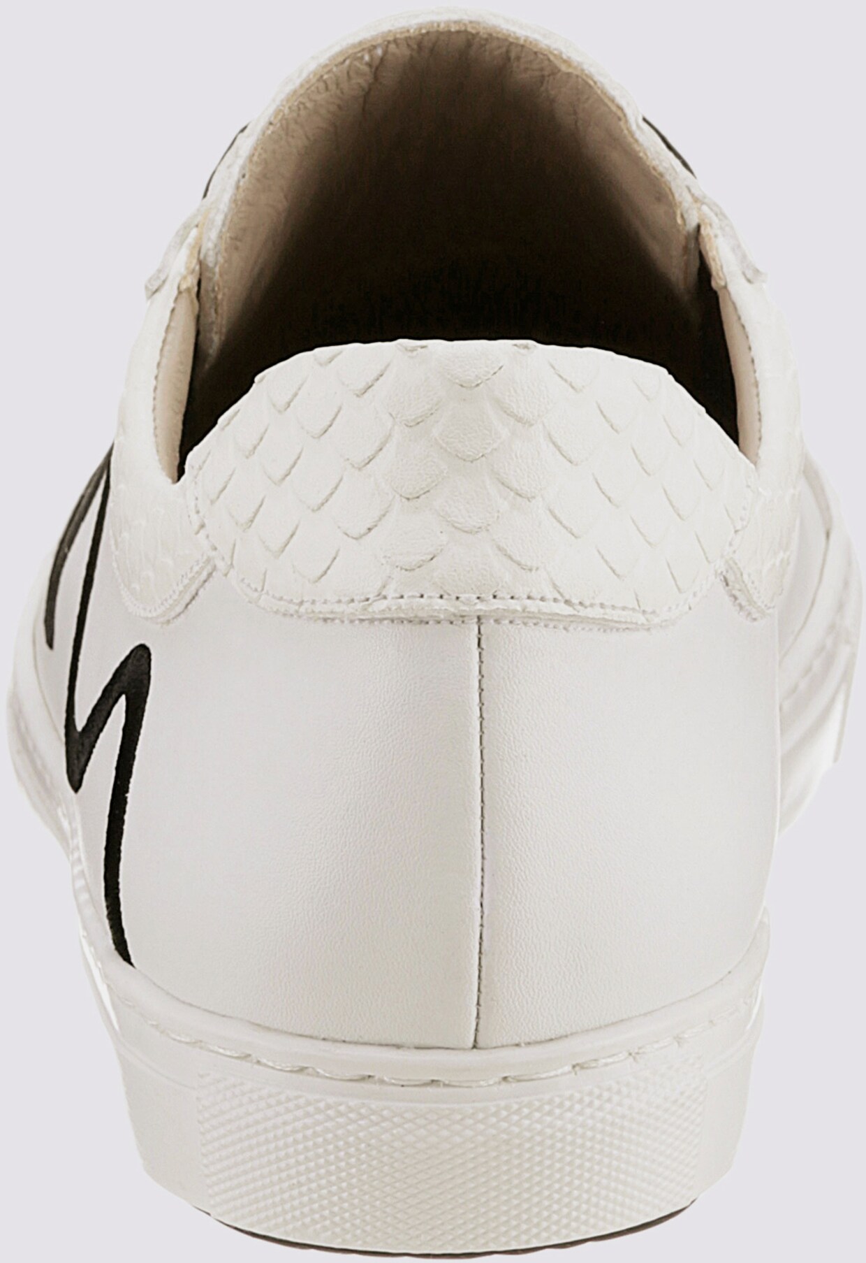 heine Sneaker - wit/zwart