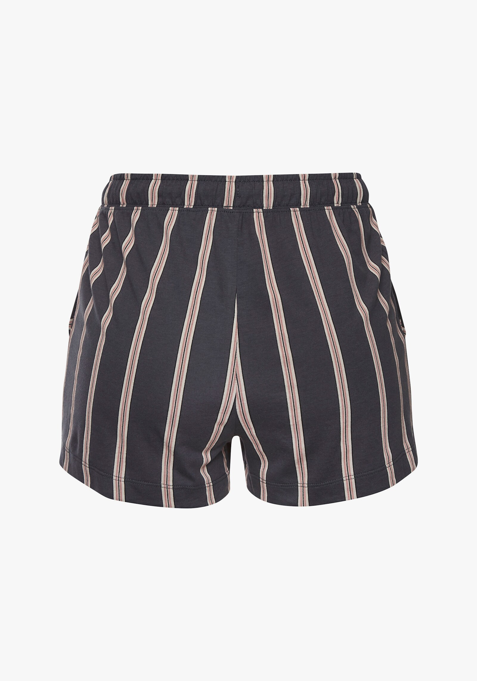 LASCANA Short de pyjama - anthracite à rayures