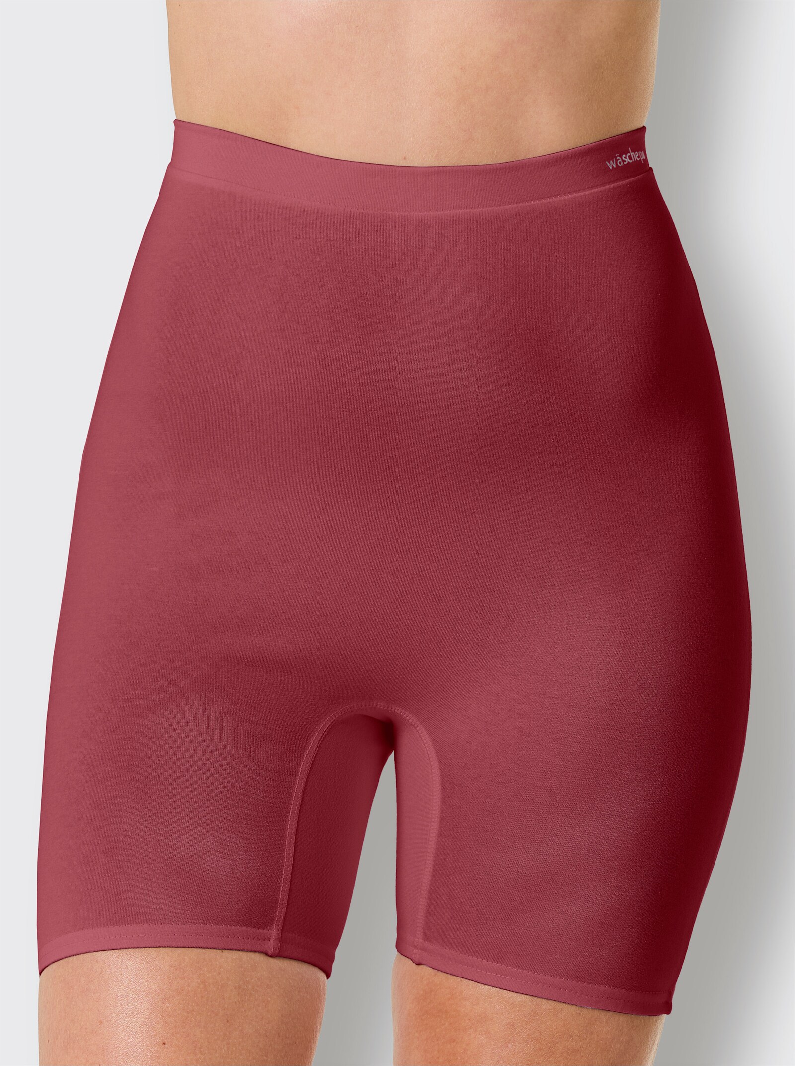 wäschepur Longpanty - 2x marine + 2x dunkelrot