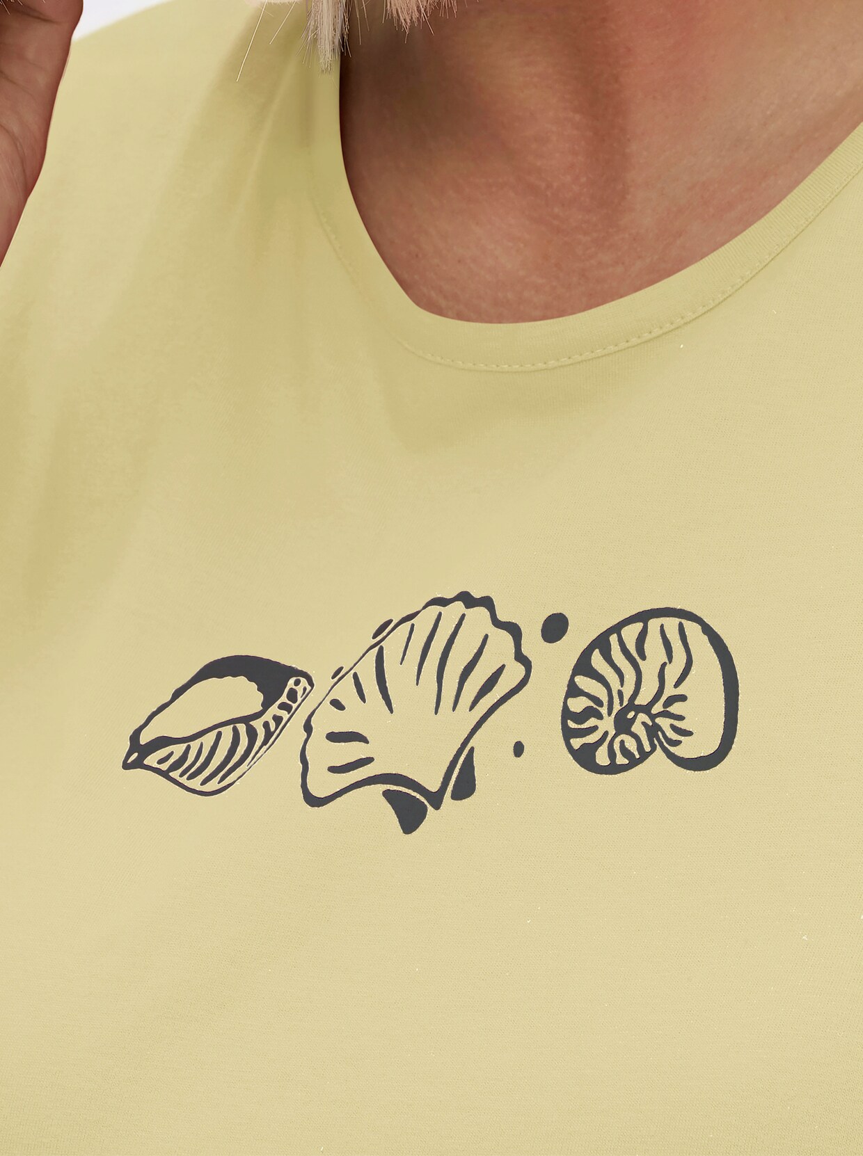 Shirttop - zitrone