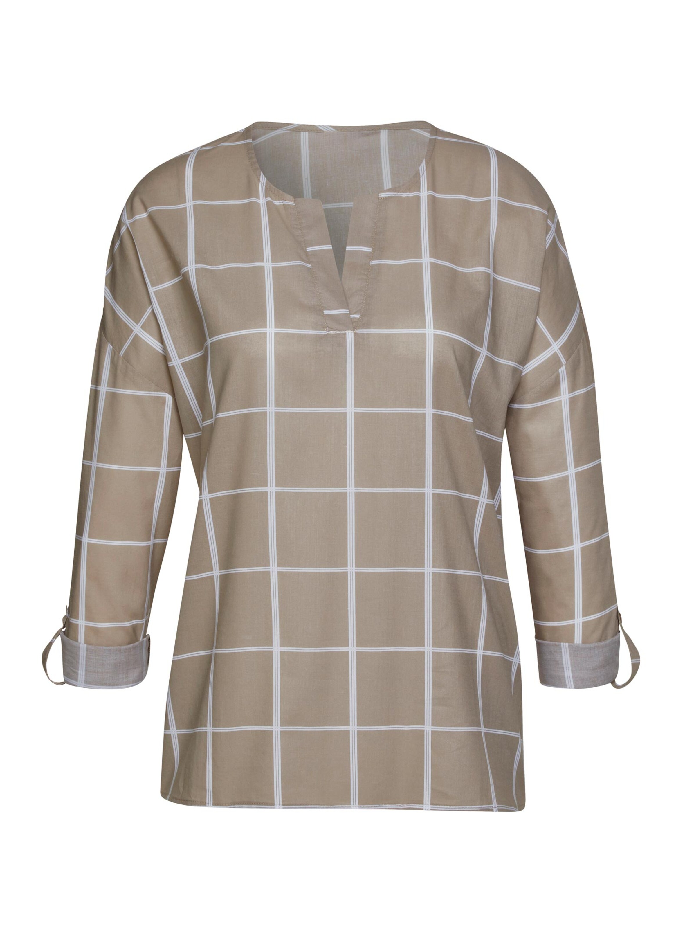 Bluse - sesam-kariert