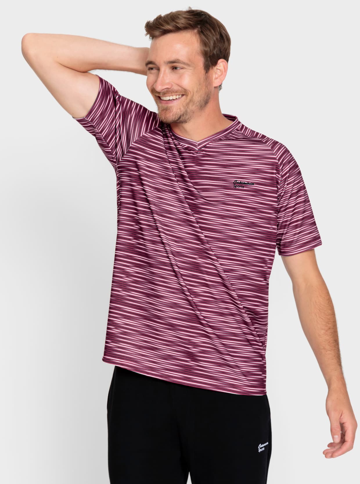 Catamaran Sports Funktionsshirt - dunkelrot