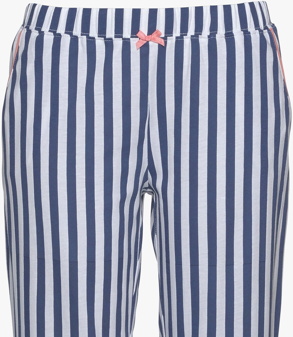 H.I.S Pyjama - donkerblauw/wit gestreept