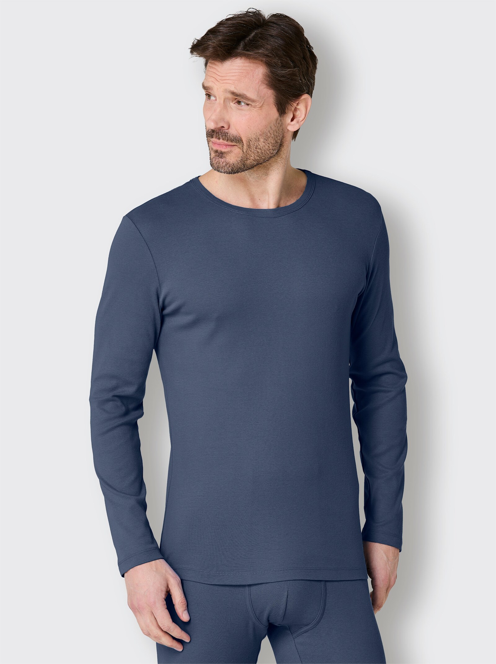 wäschepur men Shirt - donkerblauw