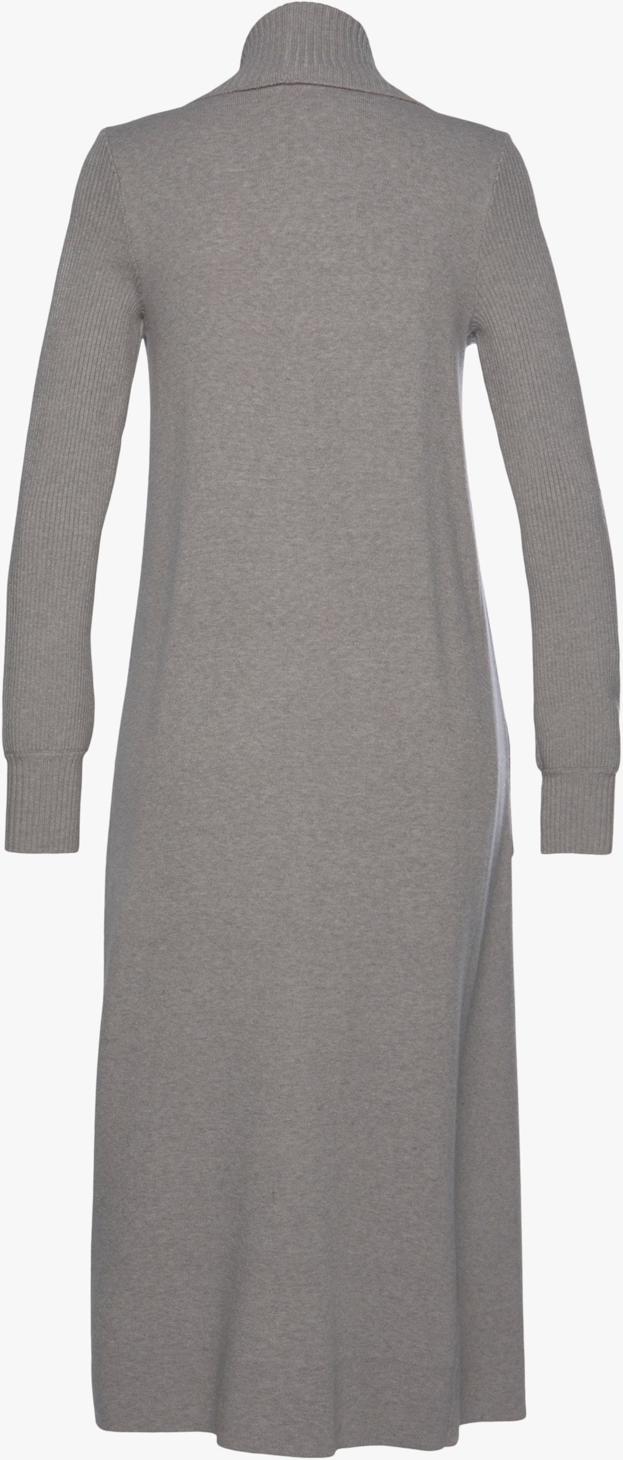 LASCANA Veste longue en tricot - gris chiné