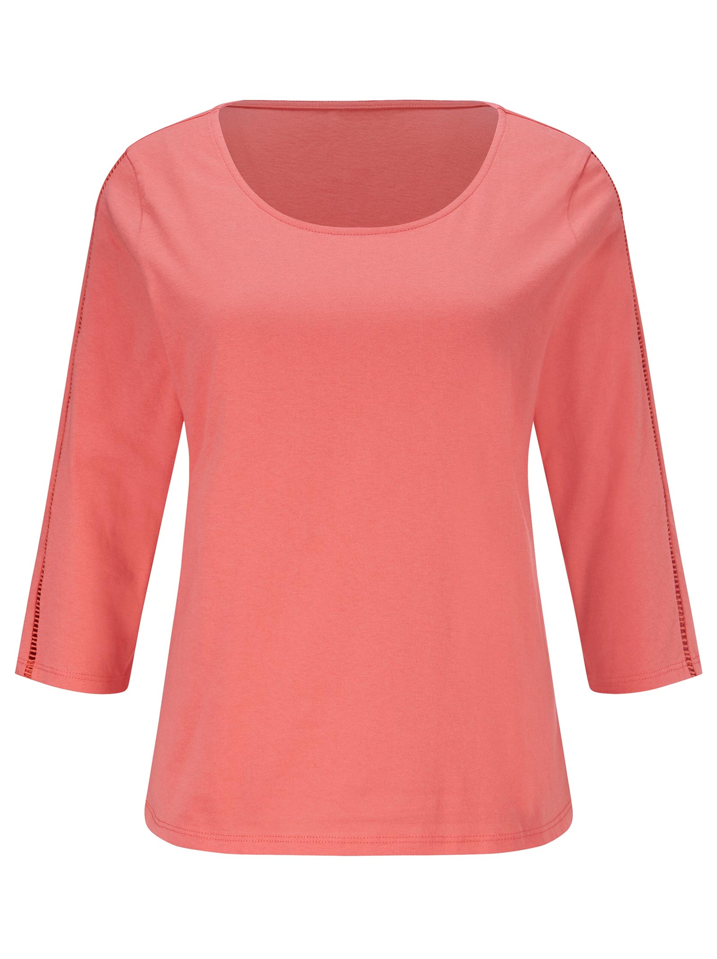 Shirt - korallenrot