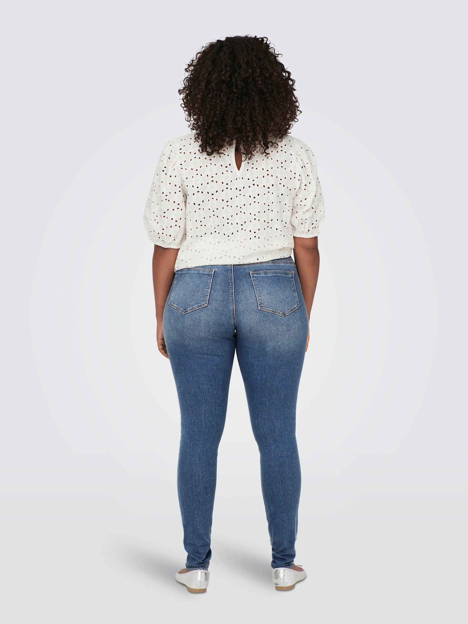 ONLY CARMAKOMA Skinny-fit-Jeans - medium blue denim