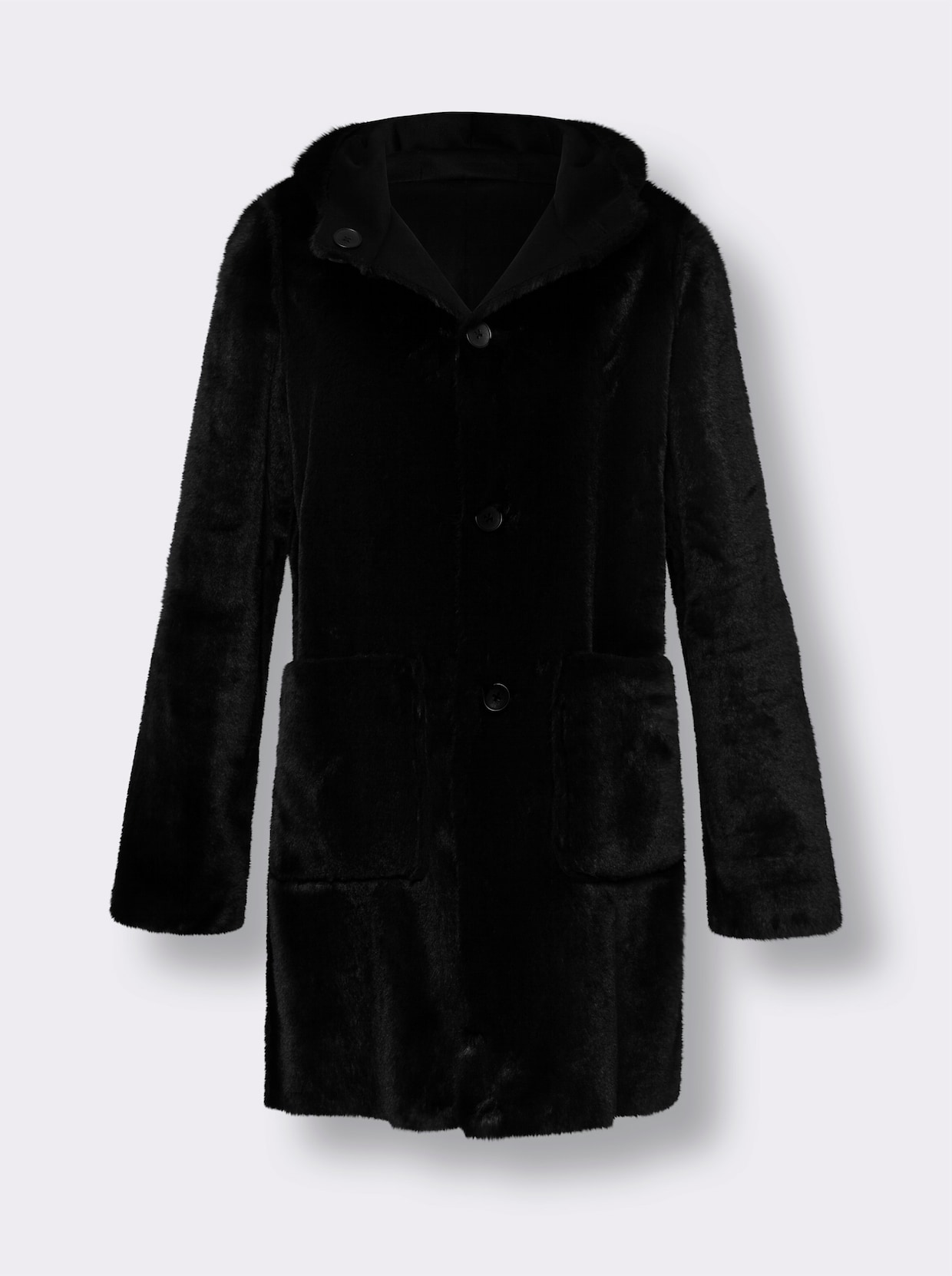 heine Manteau réversible - noir