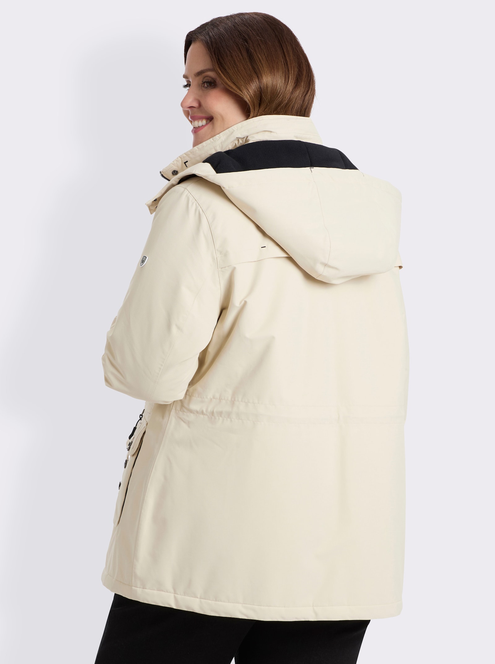 Funktionsjacke mit Texventure-Ausrüstung - sand