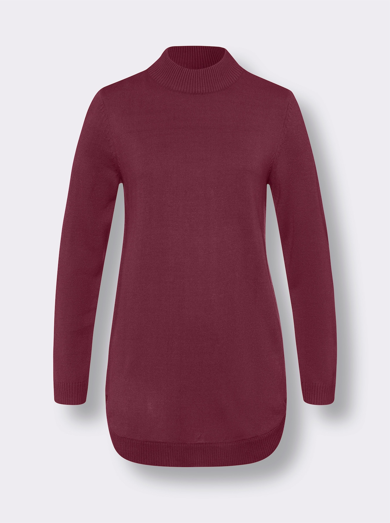 Longpullover - bordeaux