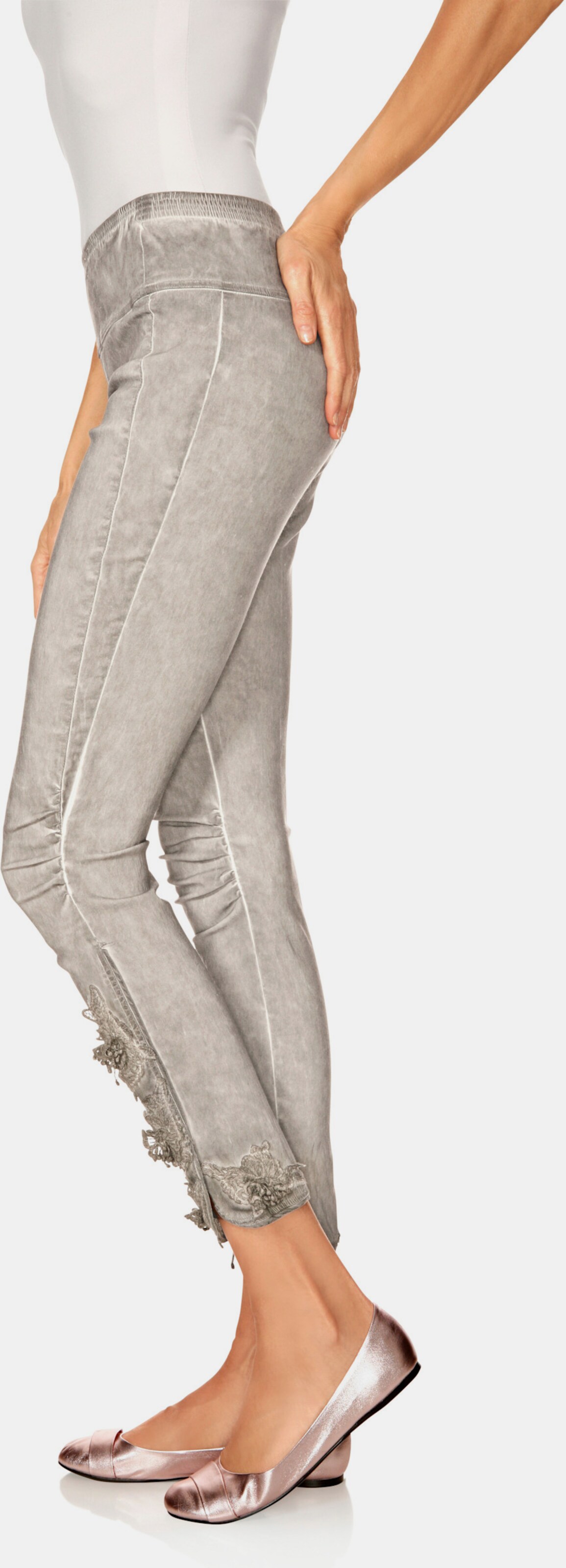 heine Legging - steengrijs