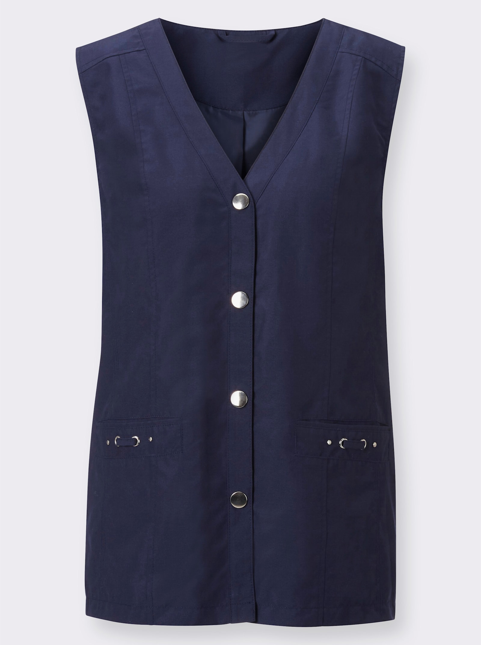 Funktionsweste in Microfaser-Qualität - marine