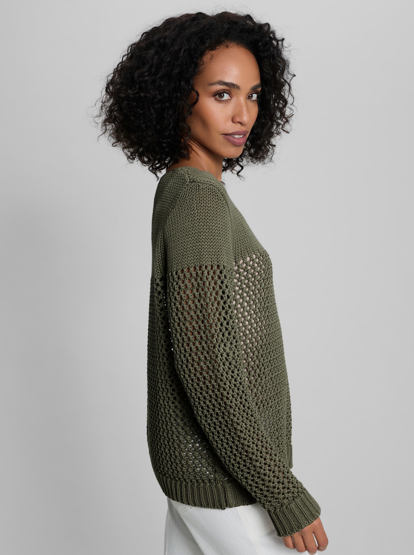heine Pullover - khaki