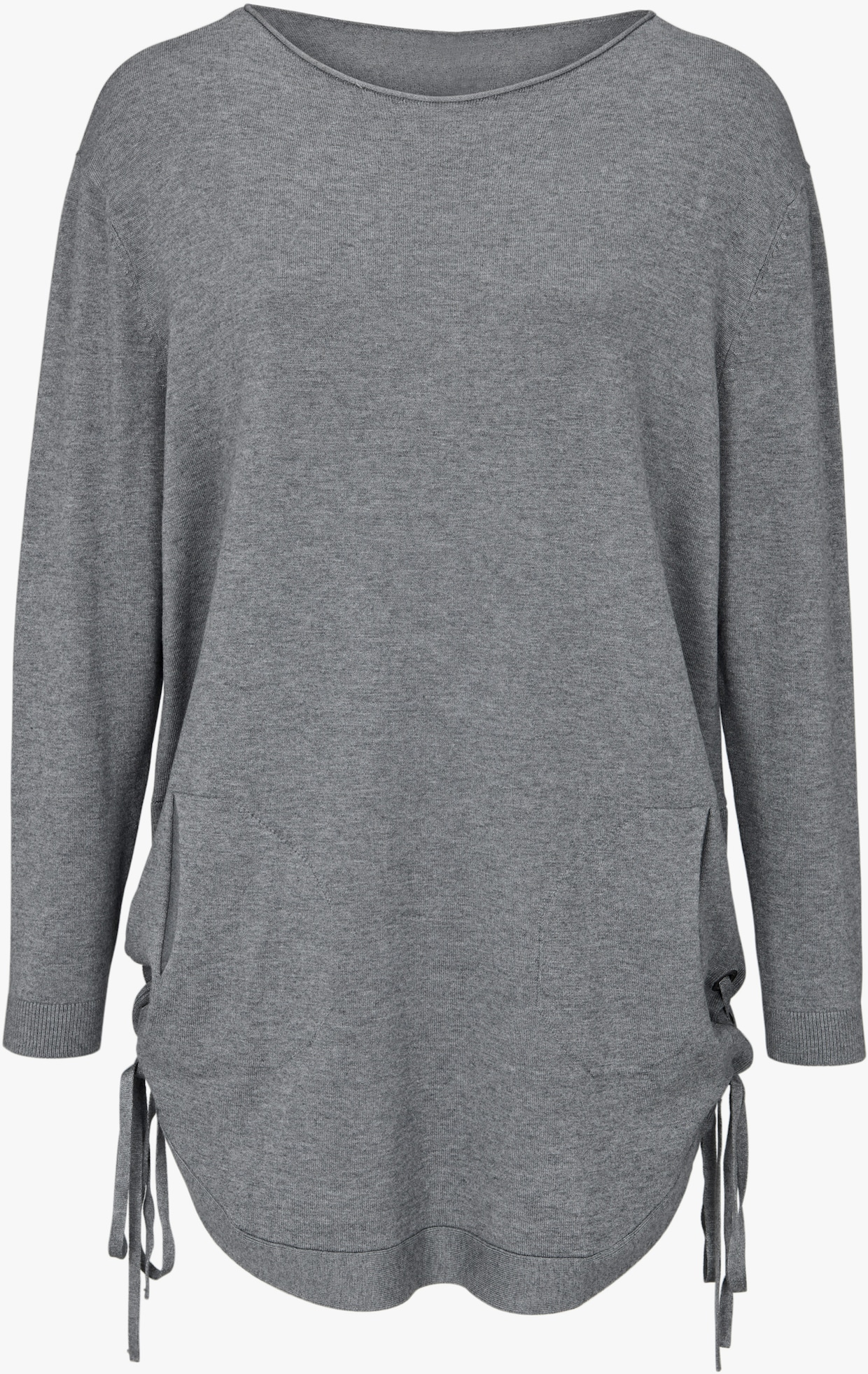 heine Pull long - gris-chiné