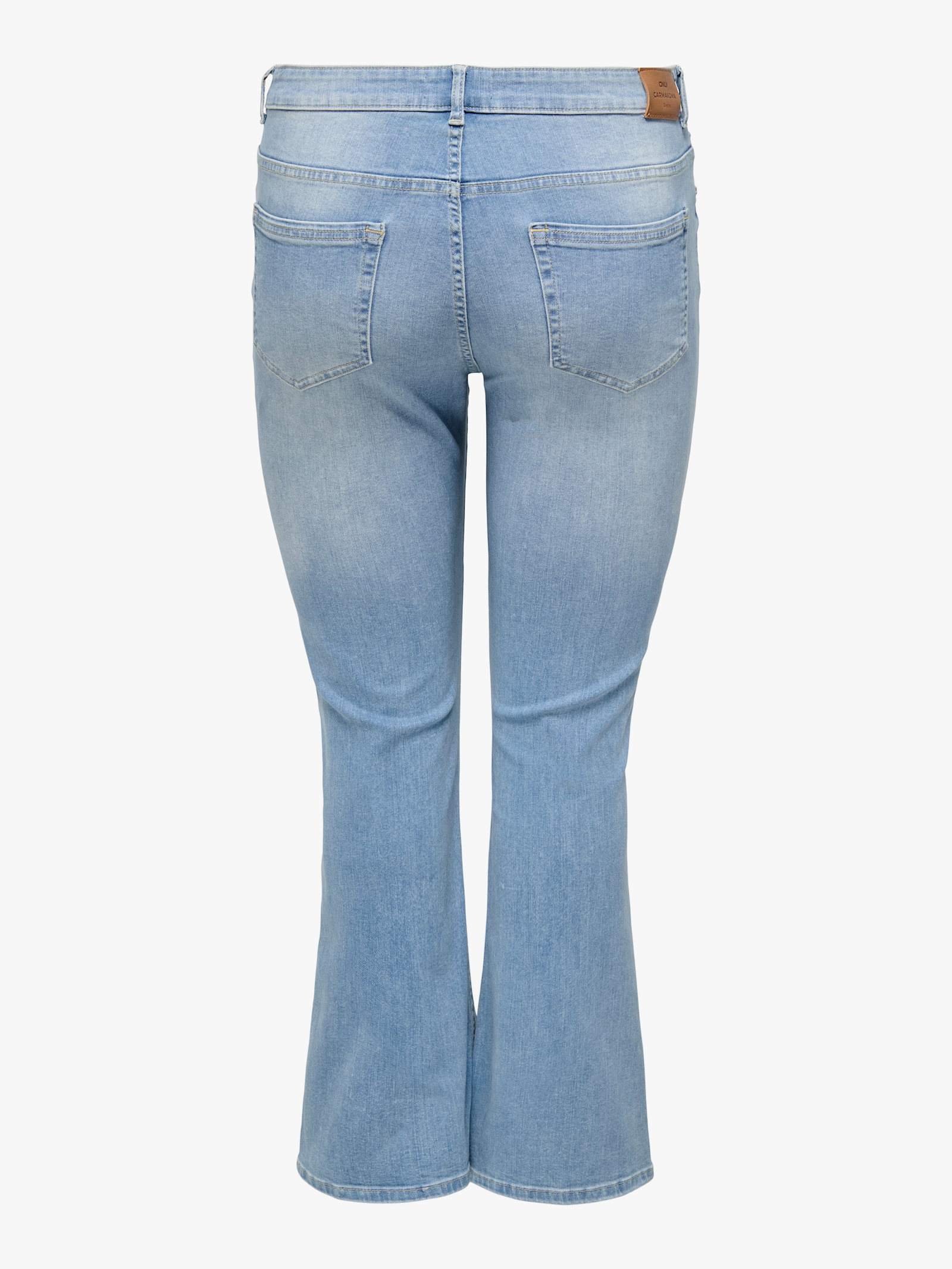 ONLY CARMAKOMA Bootcut-Jeans - light blue denim