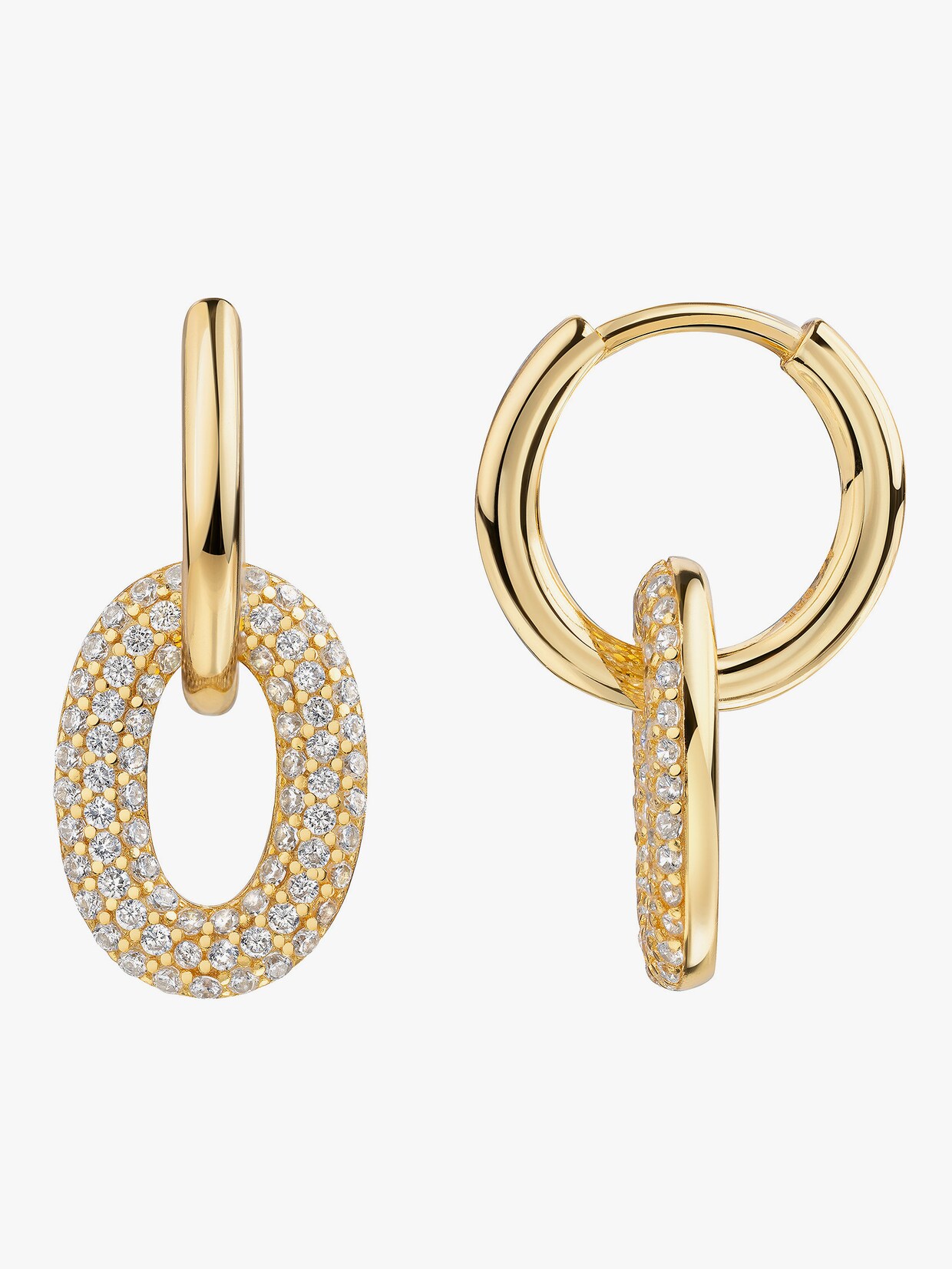 Ohrhänger - Silber vergoldet 925