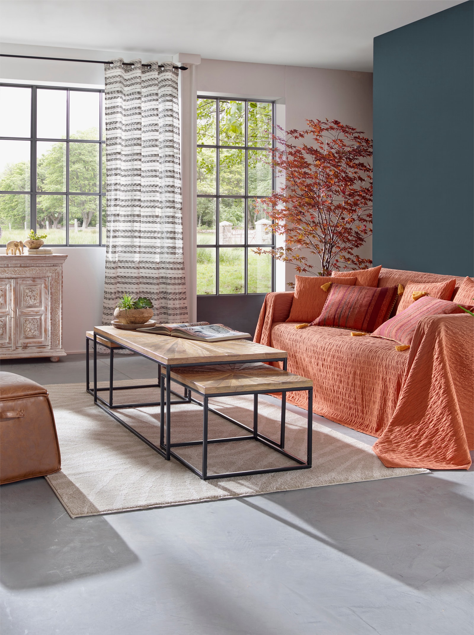 Pereira da Cunha Protection fauteuil - terre cuite