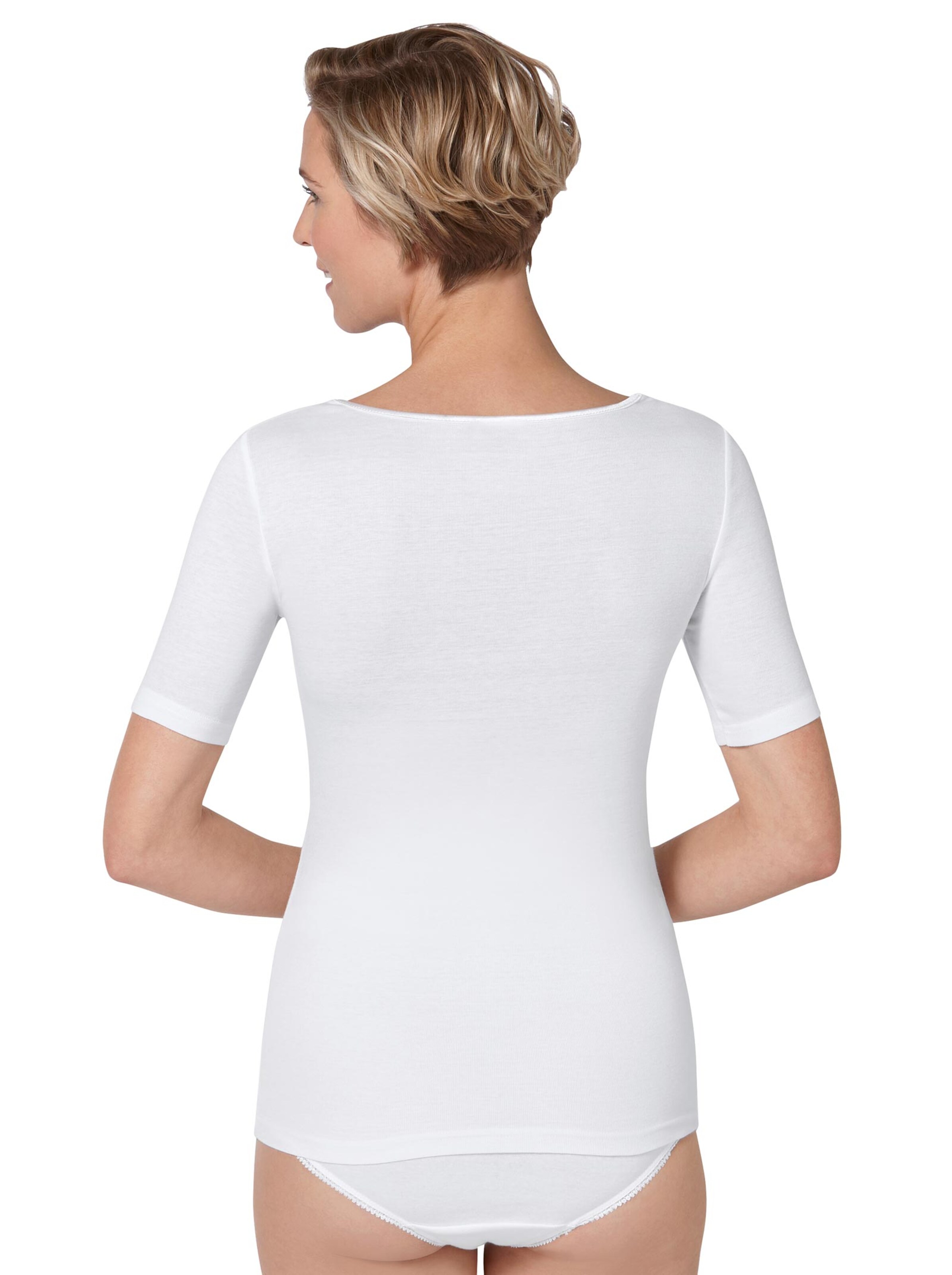 wäschepur Blazershirt - weiß