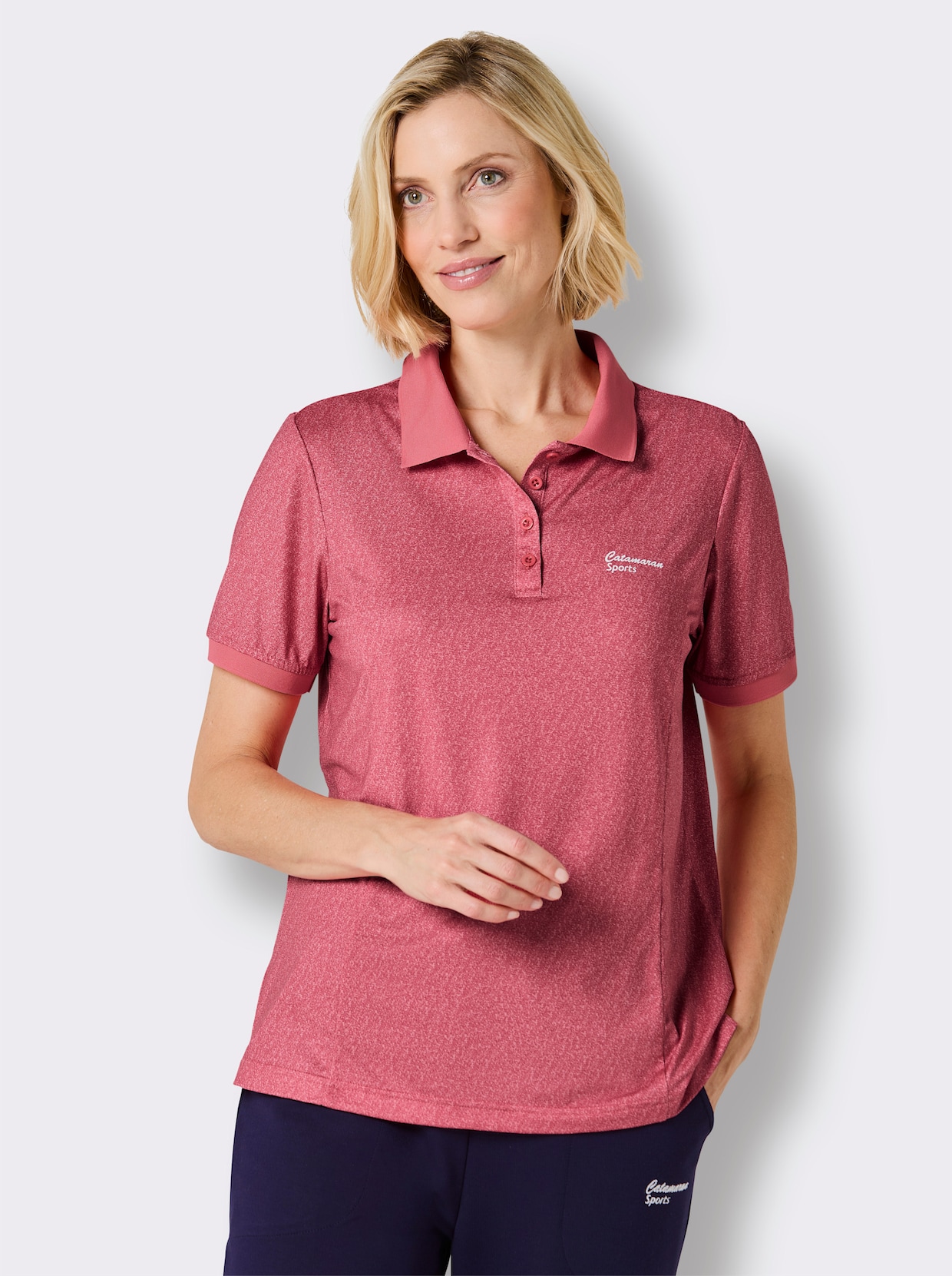 Catamaran Sports Funktionsshirt - grapefruit-meliert