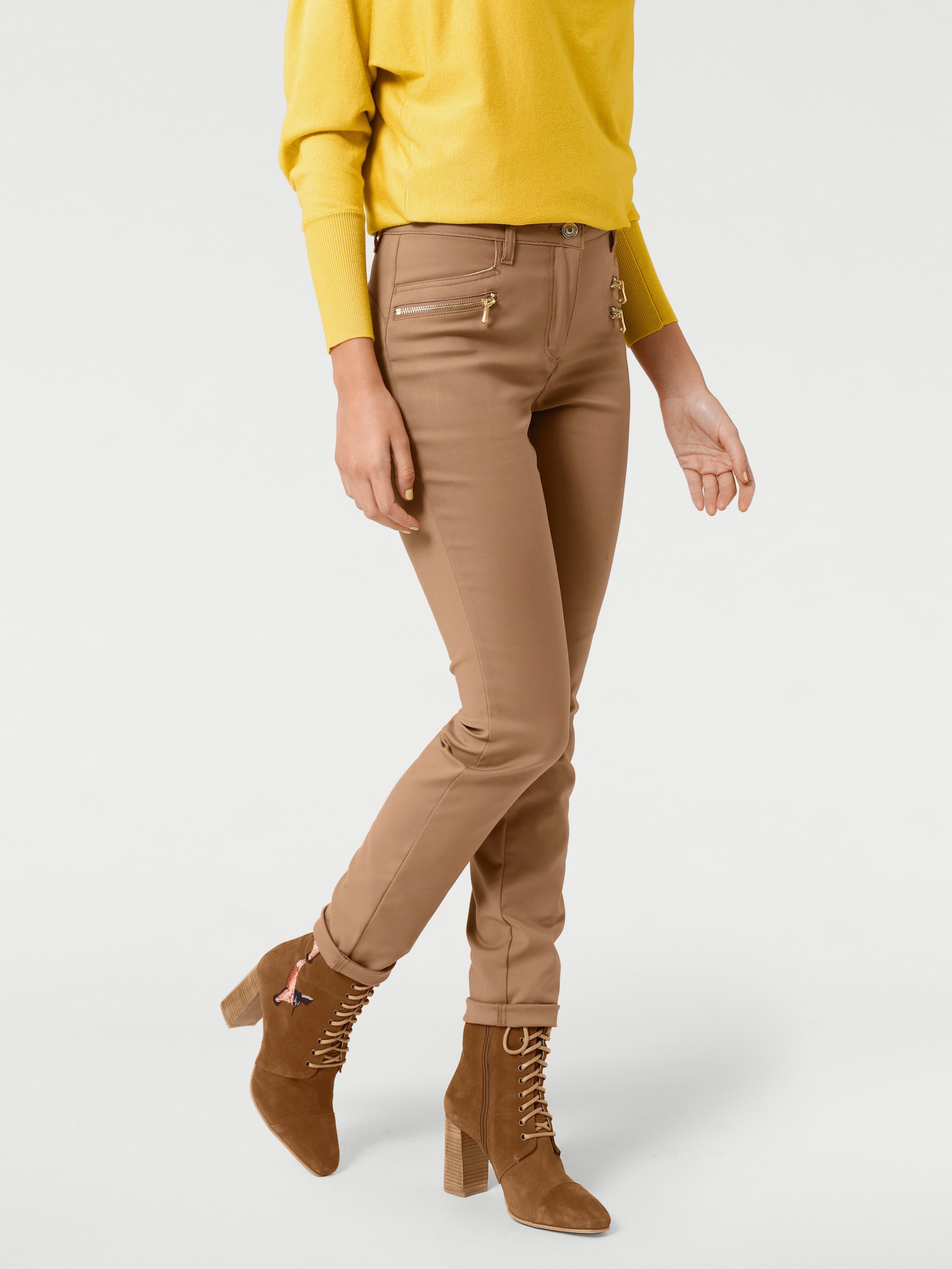 heine Pantalon - couleur chamois
