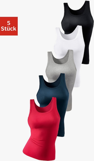 petite fleur Chemise - rouge, marine, gris chiné, blanc, noir