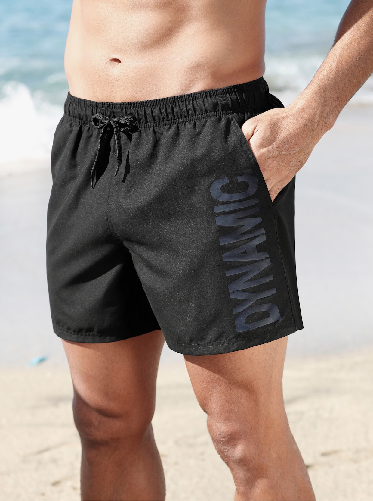 feel good Badeshorts - schwarz