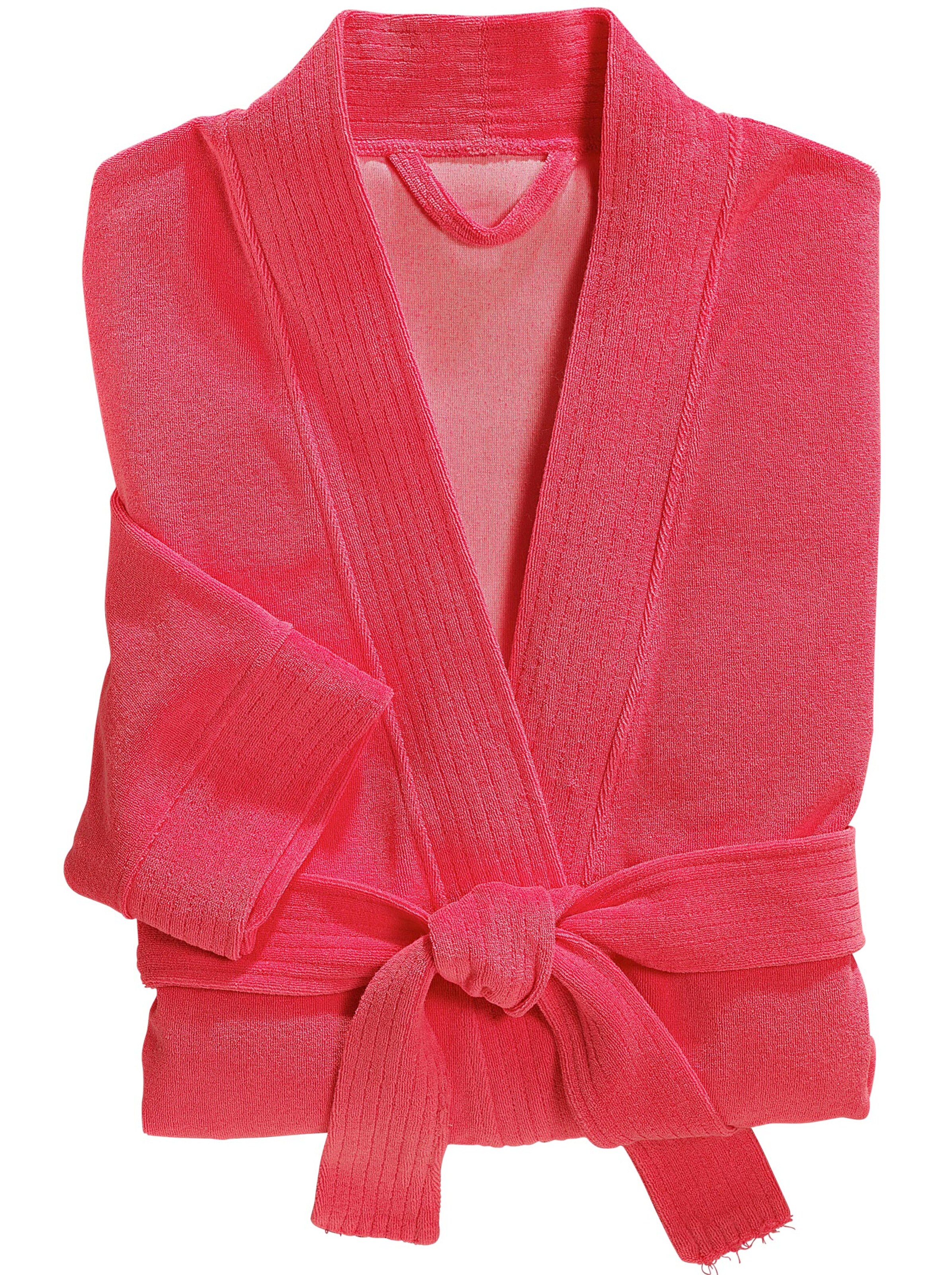 feel good Badejacke - hummerrot