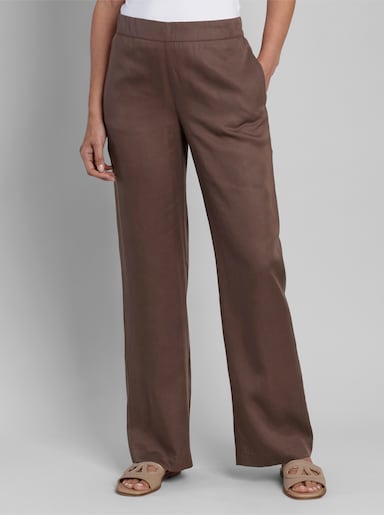 heine Schlupfhose mit weitem Bein - schoko