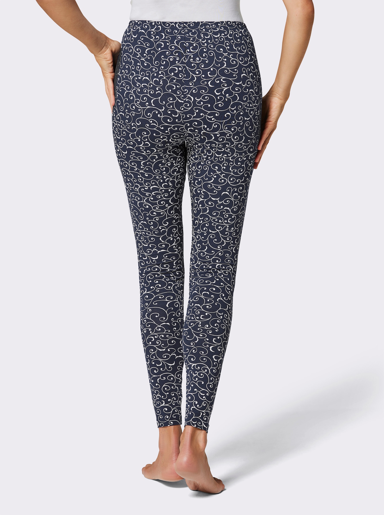 Leggings mit Dehnbund - marine