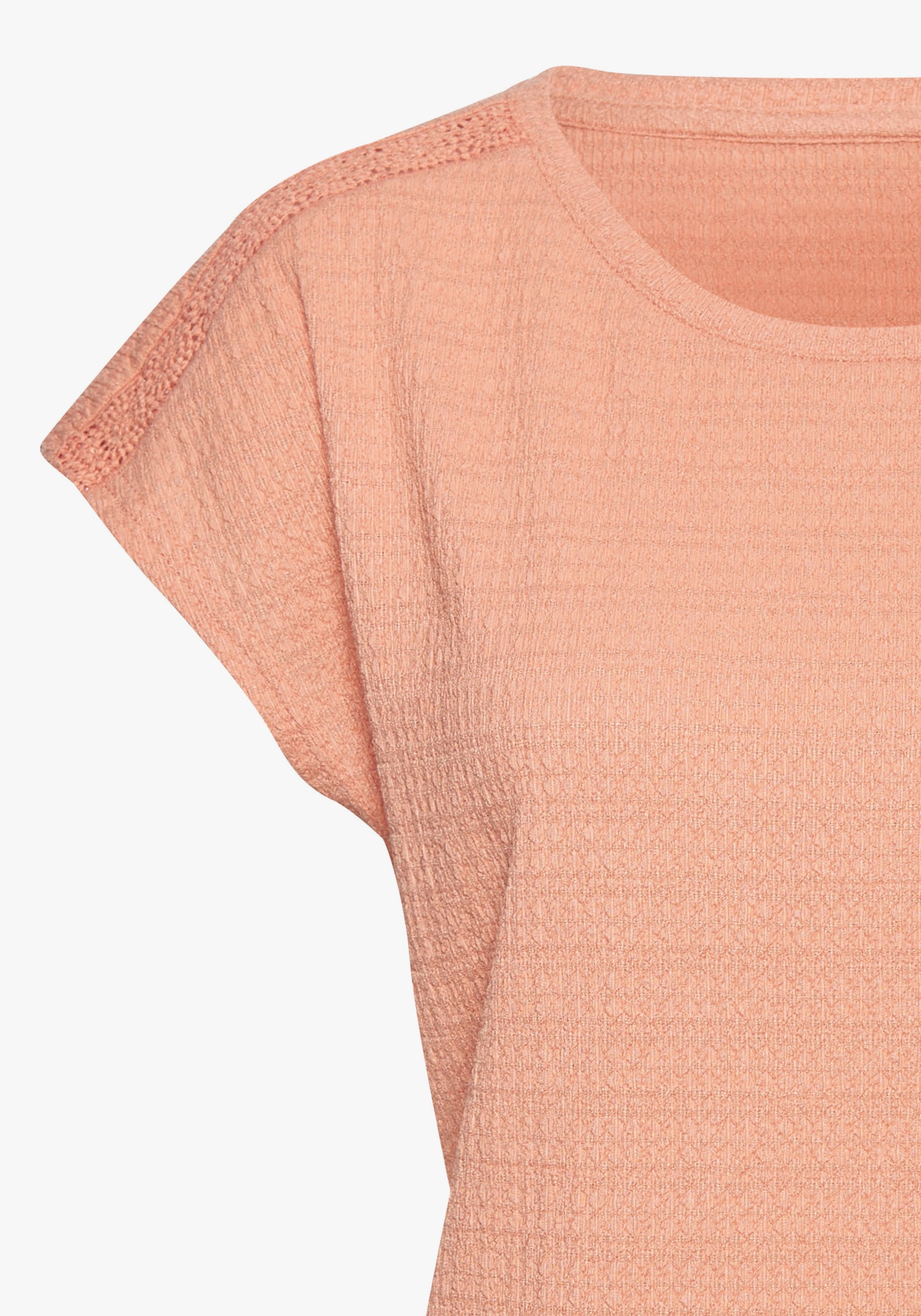 Vivance Kurzarmshirt - peach