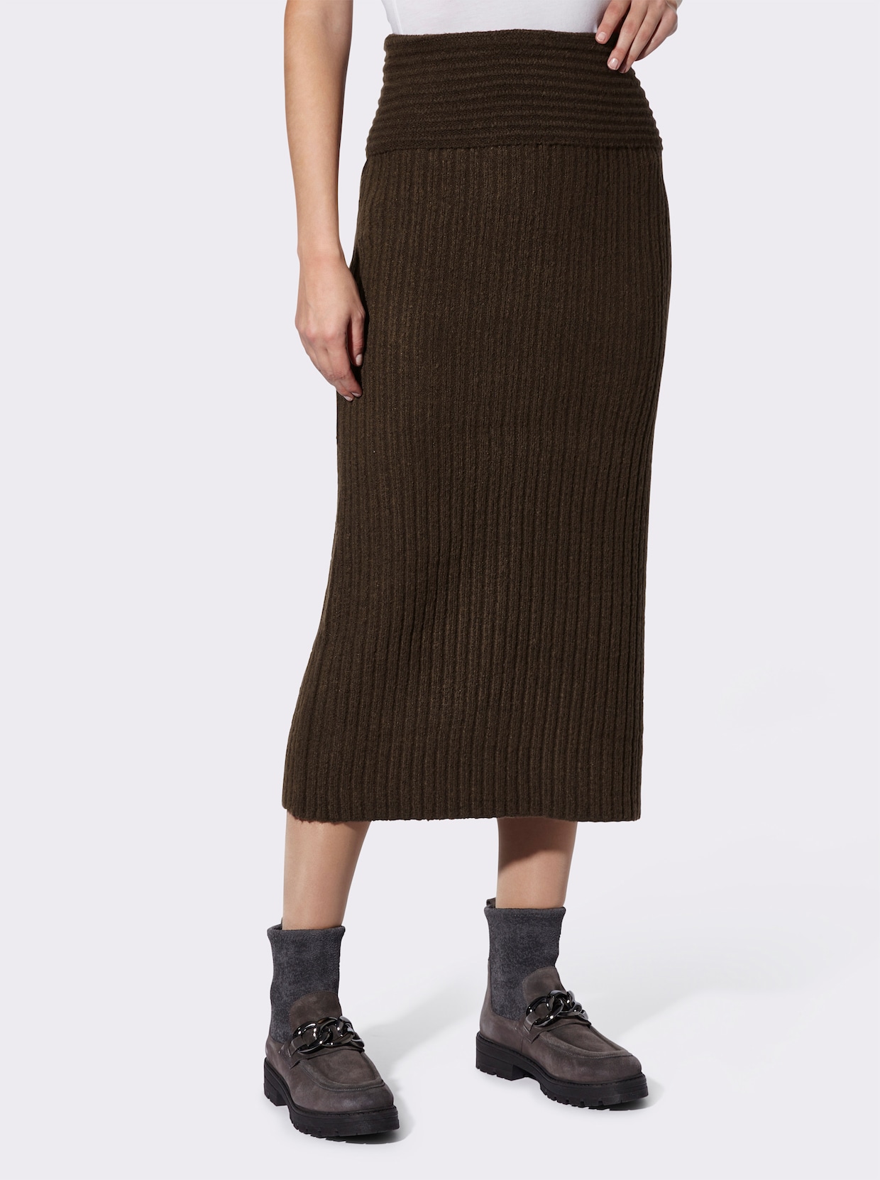heine Tricot rok - chocolade