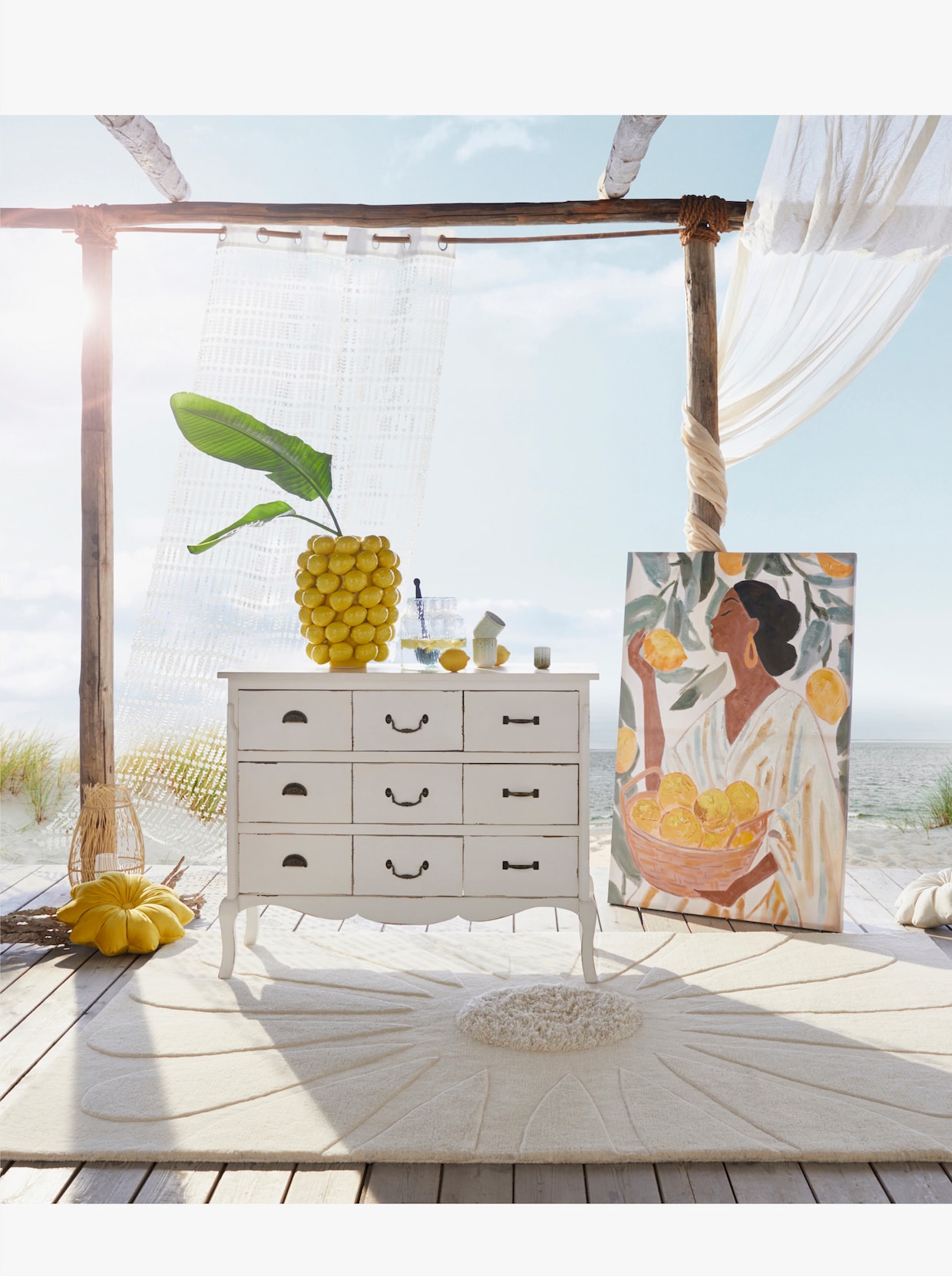 Impressionen Commode - blanc