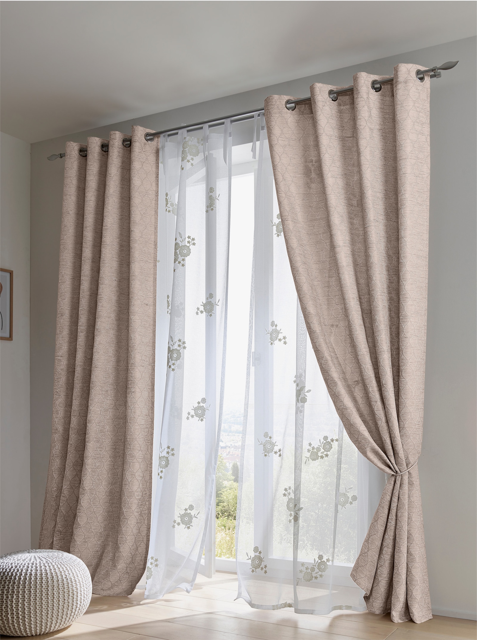 heine home Rideaux - beige