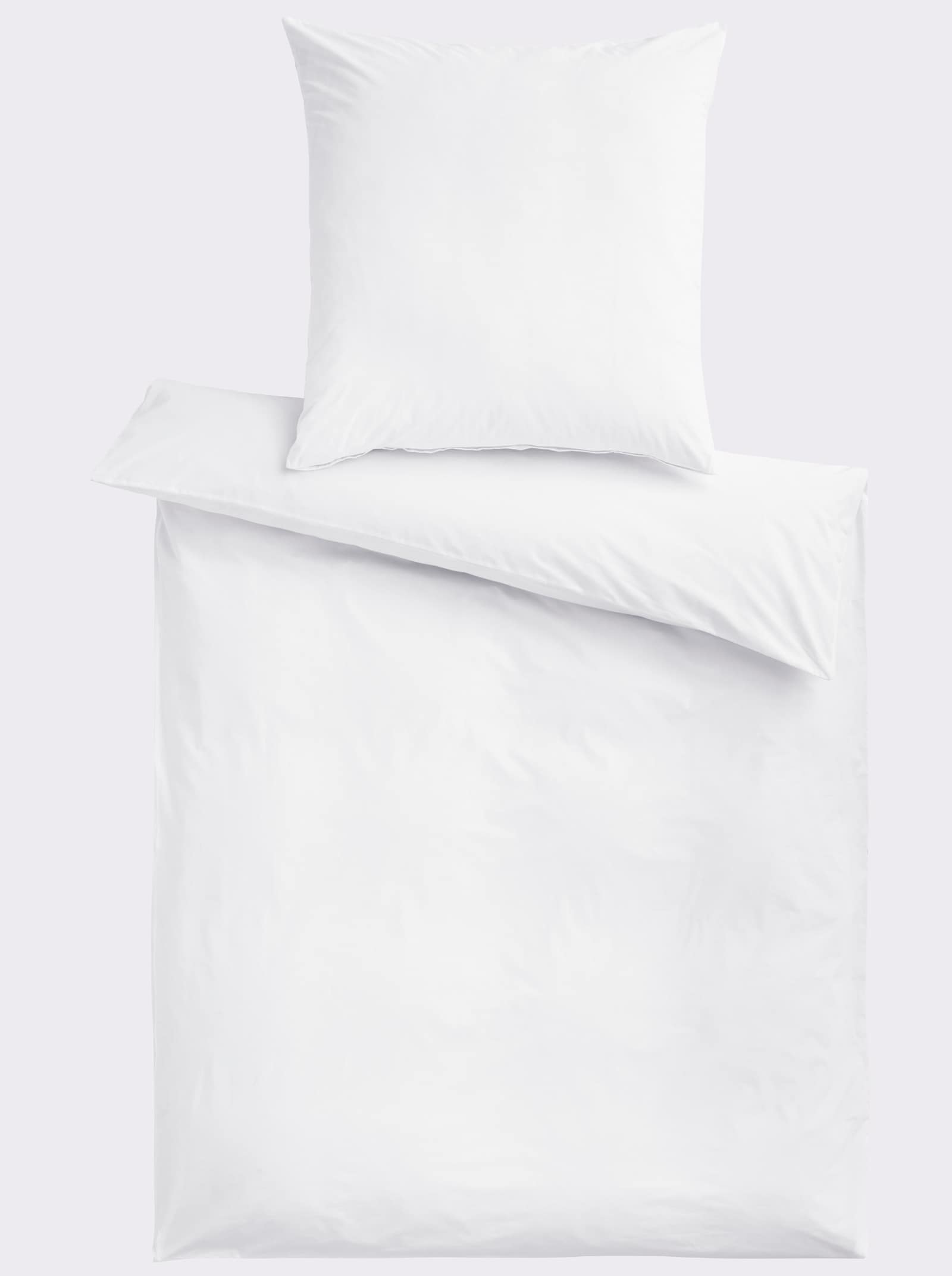 heine home Bedtextiel van perkal - wit