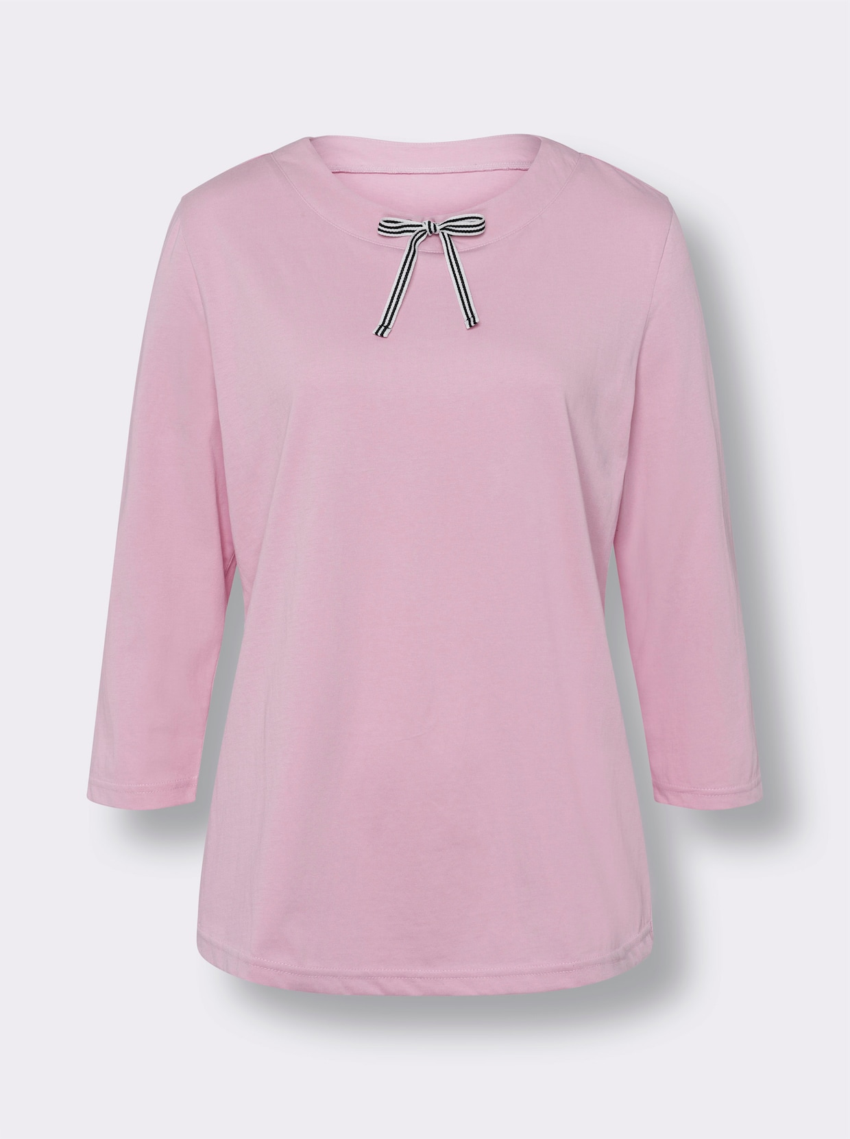 Shirt met 3/4-mouw - roze