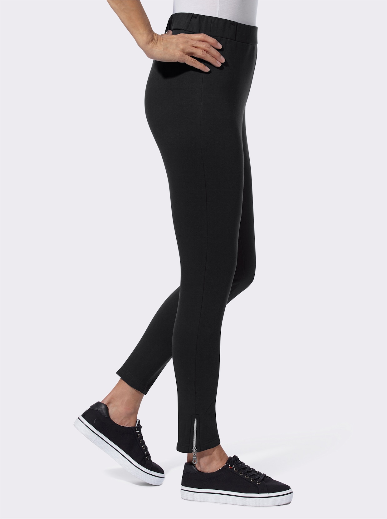 Thermo-Leggings - schwarz