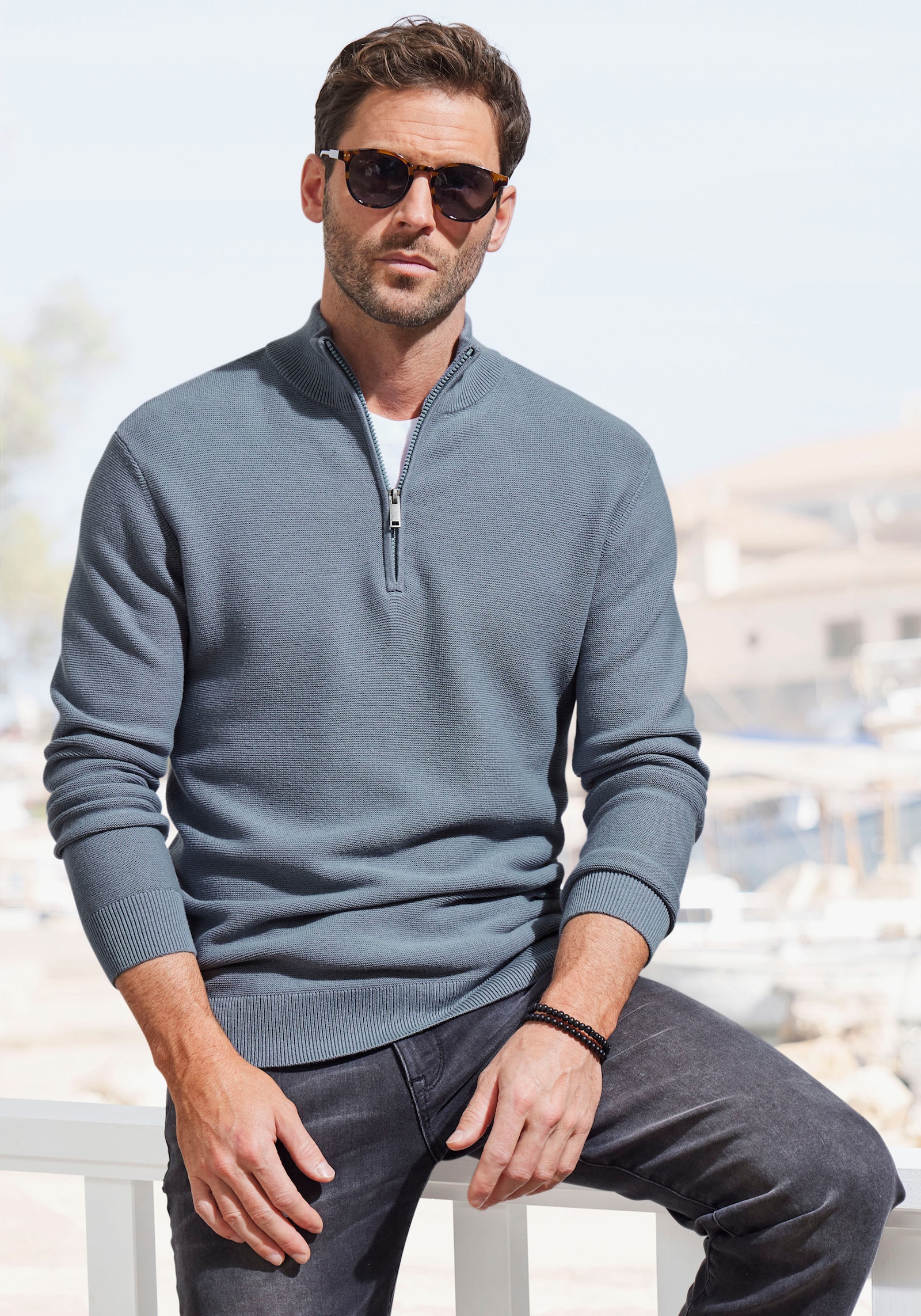 AUTHENTIC LE JOGGER Troyer - blau